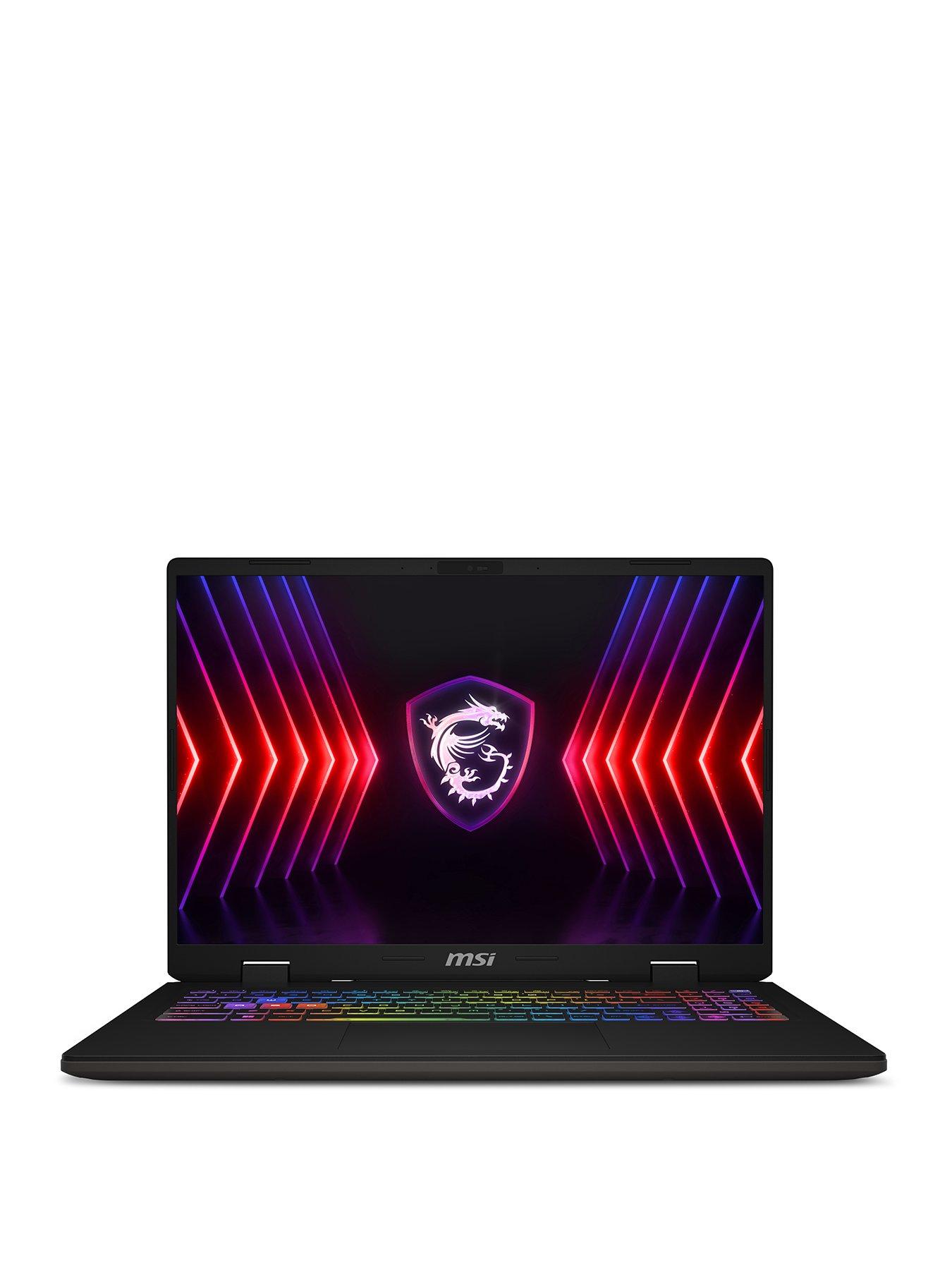 Image of MSI Sword 16 HX Gaming Laptop - 16in QHD+, GeForce RTX 4070, Intel Core i7, 16GB RAM, 1TB SSD - Grey