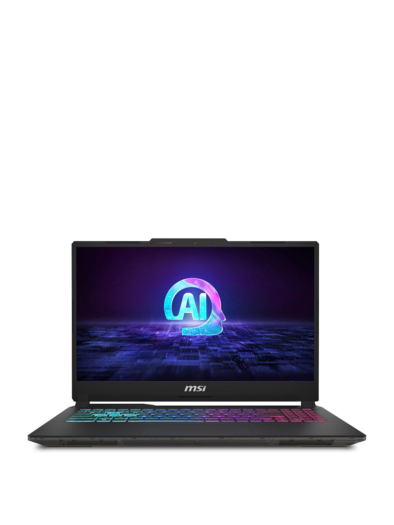 Image of MSI Cyborg 15 AI Gaming Laptop - GeForce RTX 4050 - Intel Core Ultra 7 - 16GB RAM - 512GB SSD - 15.6in FHD - Black