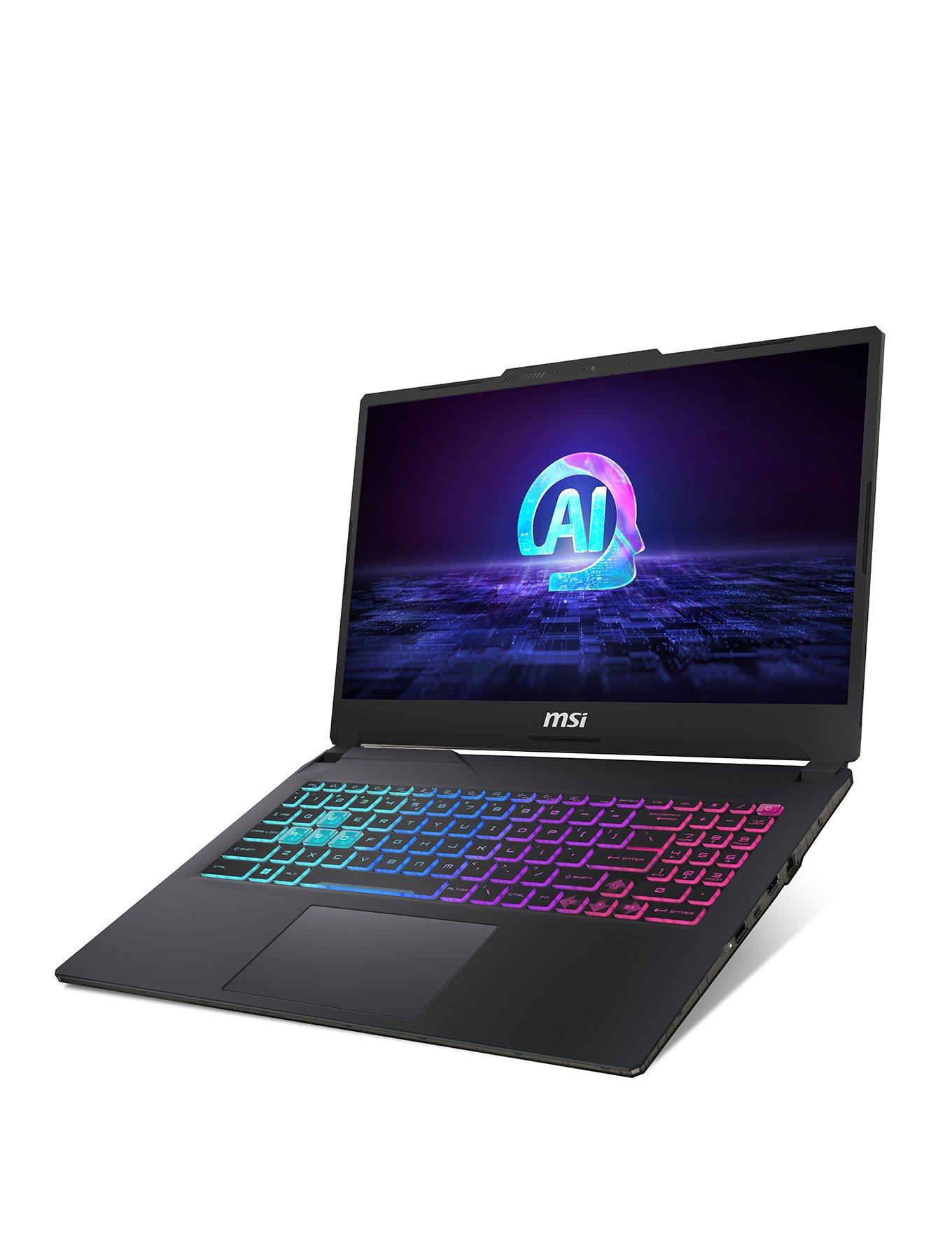 Image 3 of 7 of MSI Cyborg 15 AI Gaming Laptop - GeForce RTX 4050 - Intel Core Ultra 7 - 16GB RAM - 512GB SSD - 15.6in FHD - Black