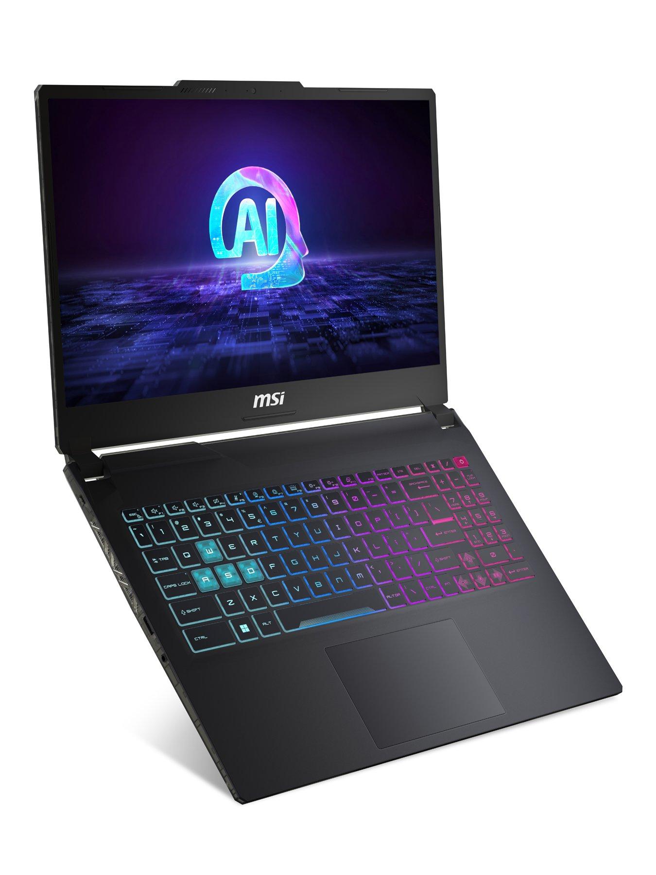 Image 4 of 7 of MSI Cyborg 15 AI Gaming Laptop - GeForce RTX 4050 - Intel Core Ultra 7 - 16GB RAM - 512GB SSD - 15.6in FHD - Black