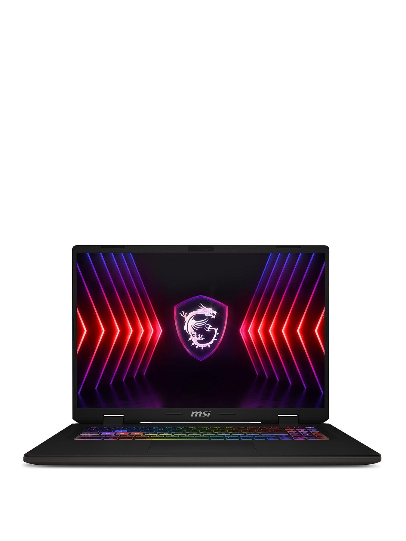 Image of MSI Sword 17 HX Gaming Laptop - GeForce RTX 4060 - Intel Core i7 - 16GB RAM - 1TB SSD - 17in QHD+ - Grey