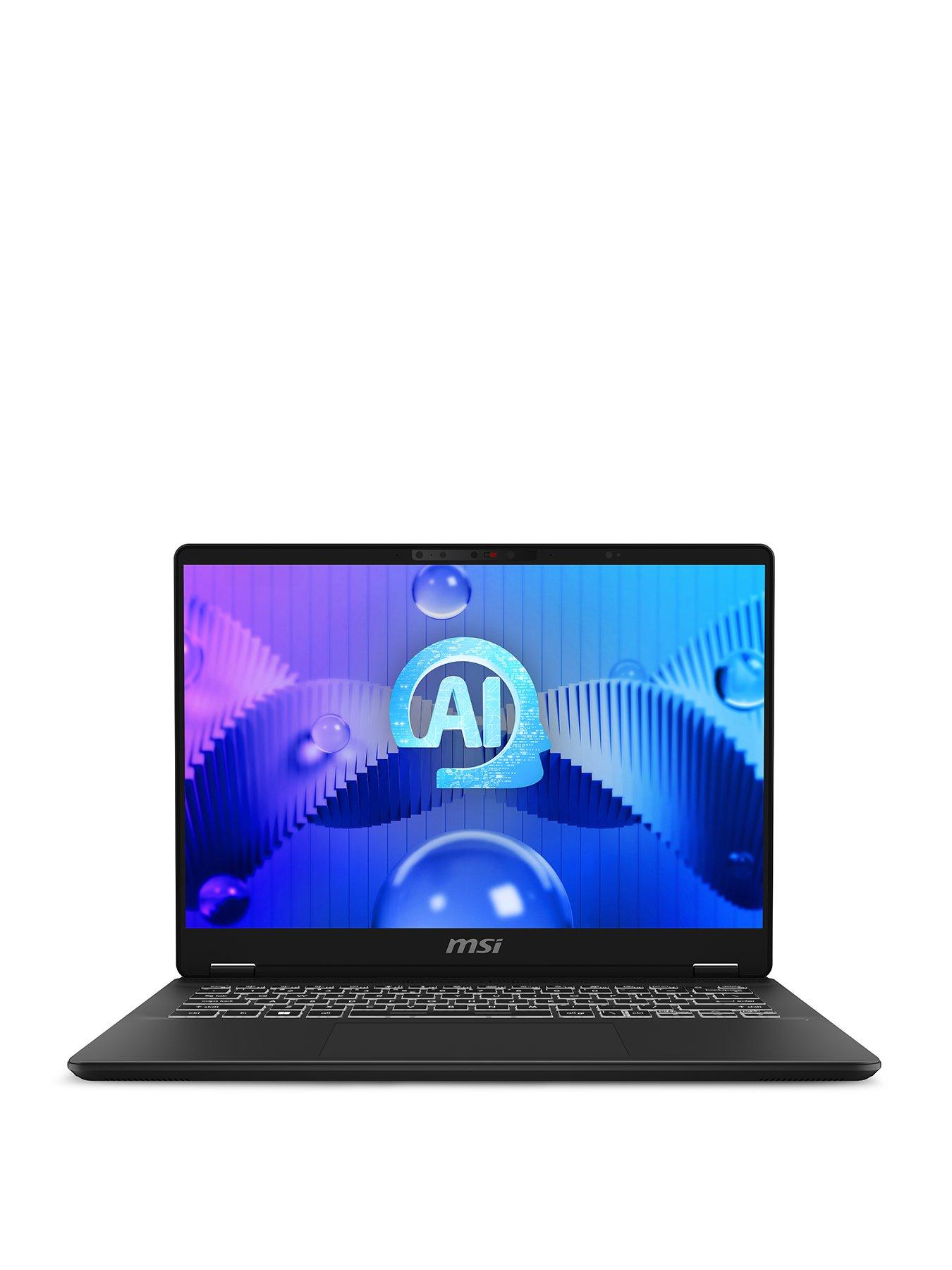 undefined Prestige 14 AI Studio C1U Laptop - 14in 16:10 FHD, Intel Core Ultra 7, RTX 3050, 32GB RAM, 1TB SSD - Grey