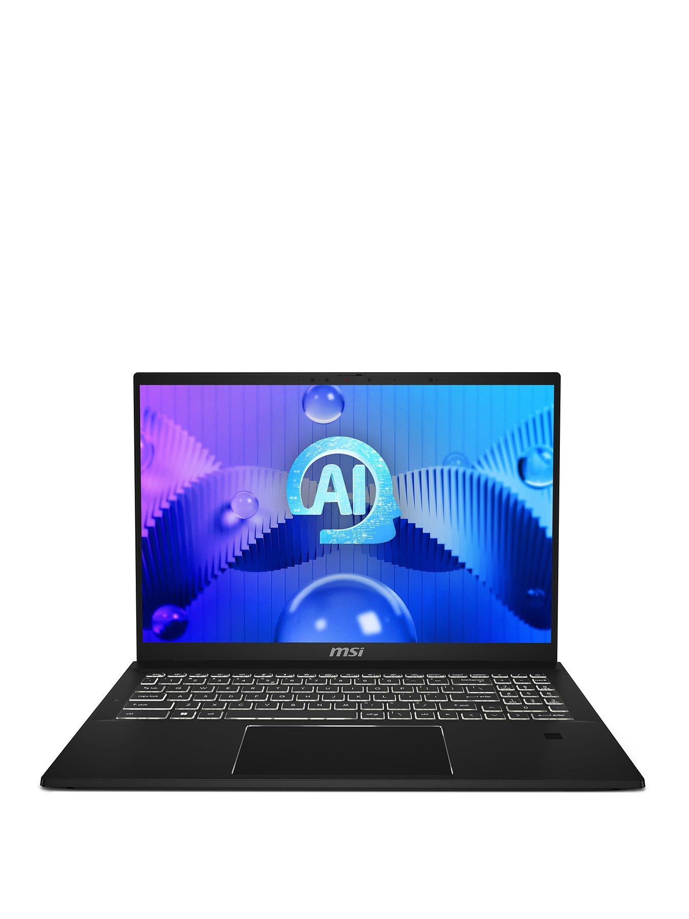 Image of MSI Summit E16 AI Studio A1V Laptop - 16in QHD+ Touchscreen, RTX 4050, Intel Core Ultra 7, 32GB RAM, 1TB SSD - Black