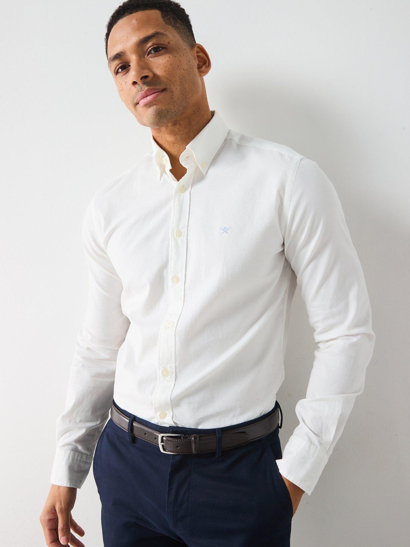 undefined Garment Dye Oxford Shirt - White
