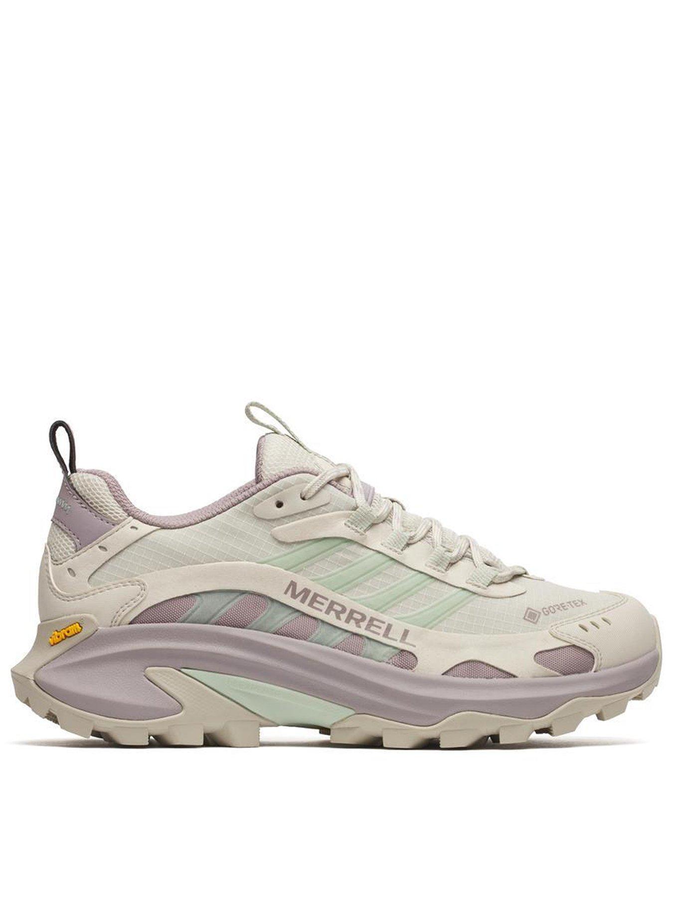 undefined Womens Moab Speed 2 Goretex Hiking Shoes - Cream