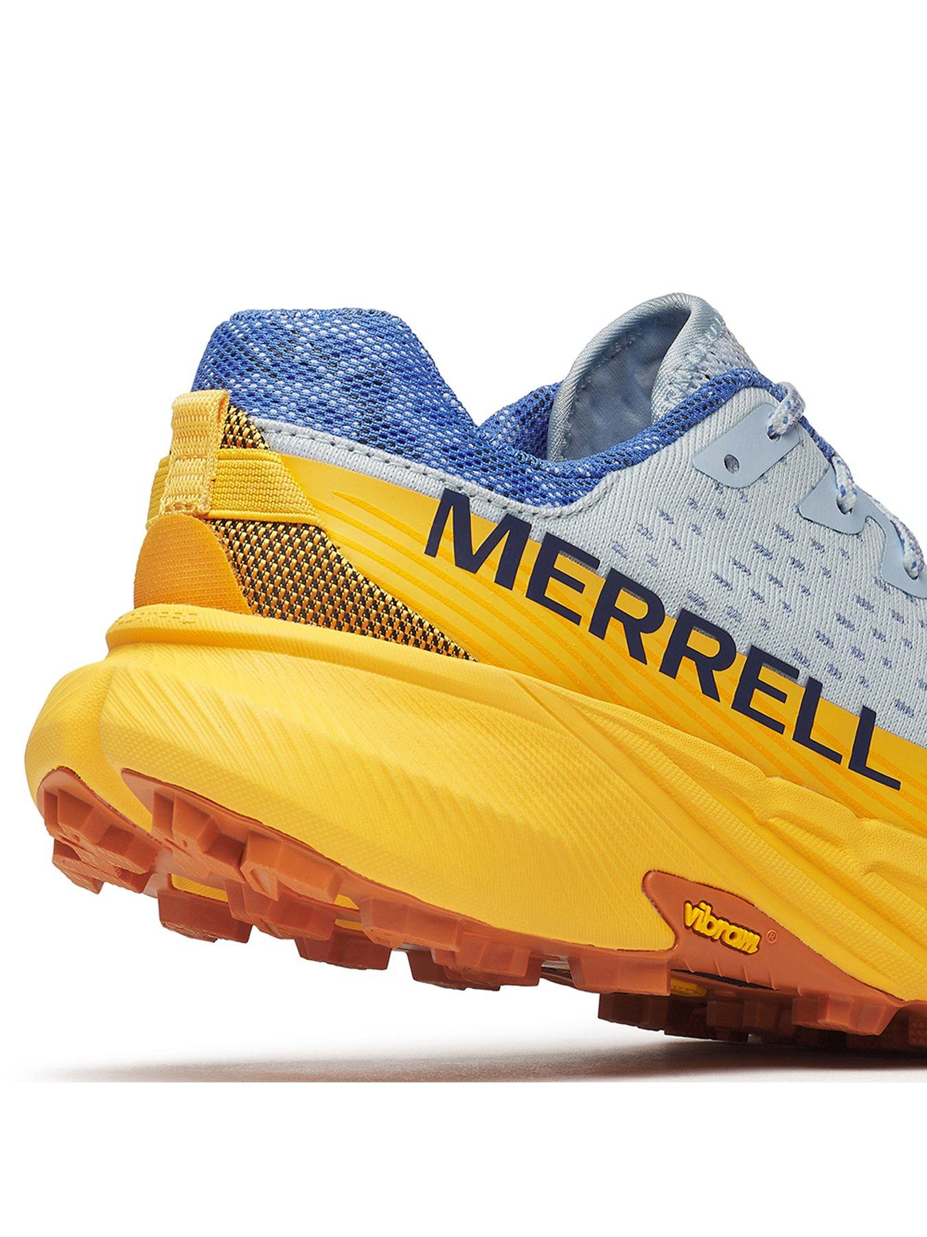Merrell Womens Agility Peak 5 Trail Running Shoes - Blue | Very