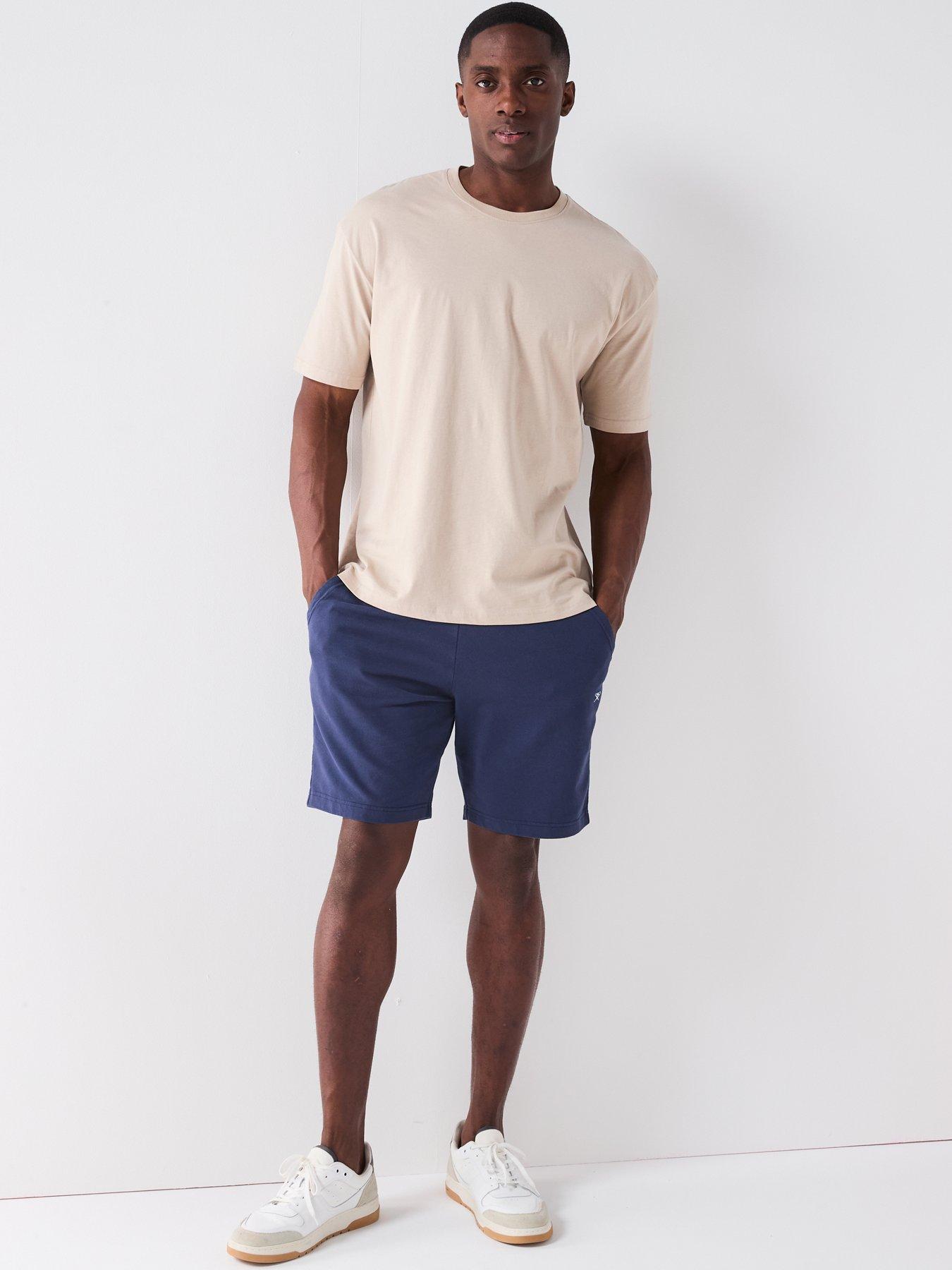 Image 3 of 5 of Hackett Logo Sweatshorts - Navy