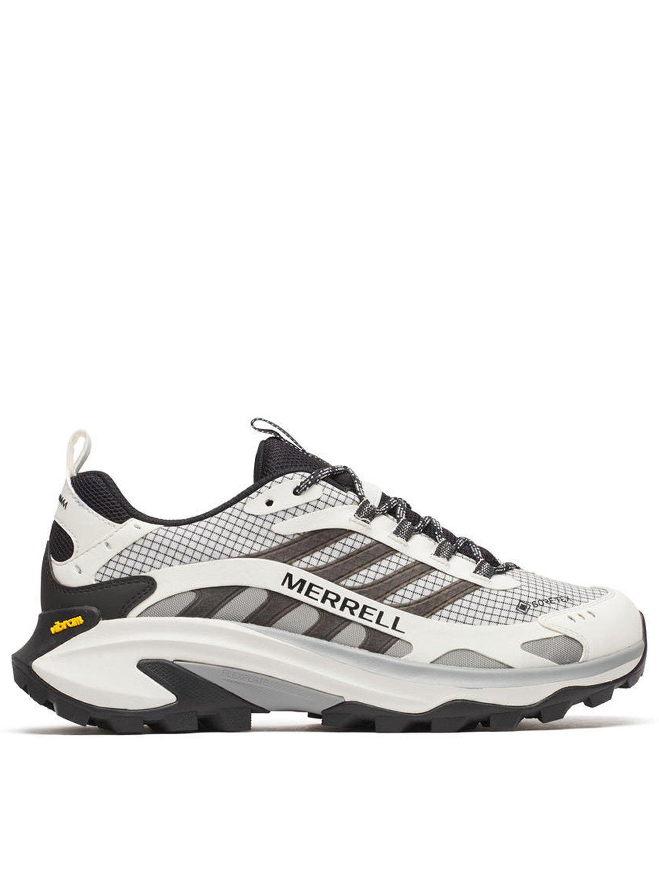 undefined Mens Moab Speed 2 Goretex Hiking Shoes - Off White - Cream