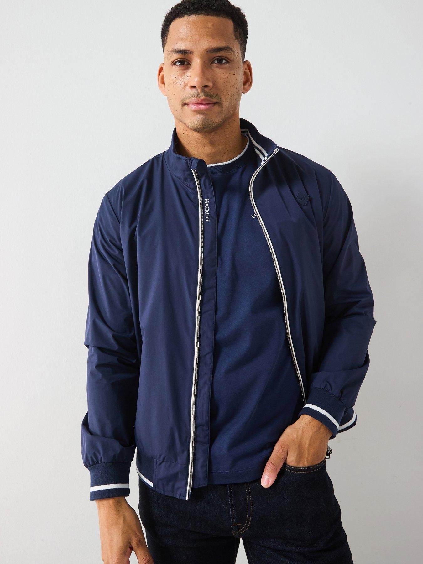 undefined Heritage Logo Bomber Jacket - Navy