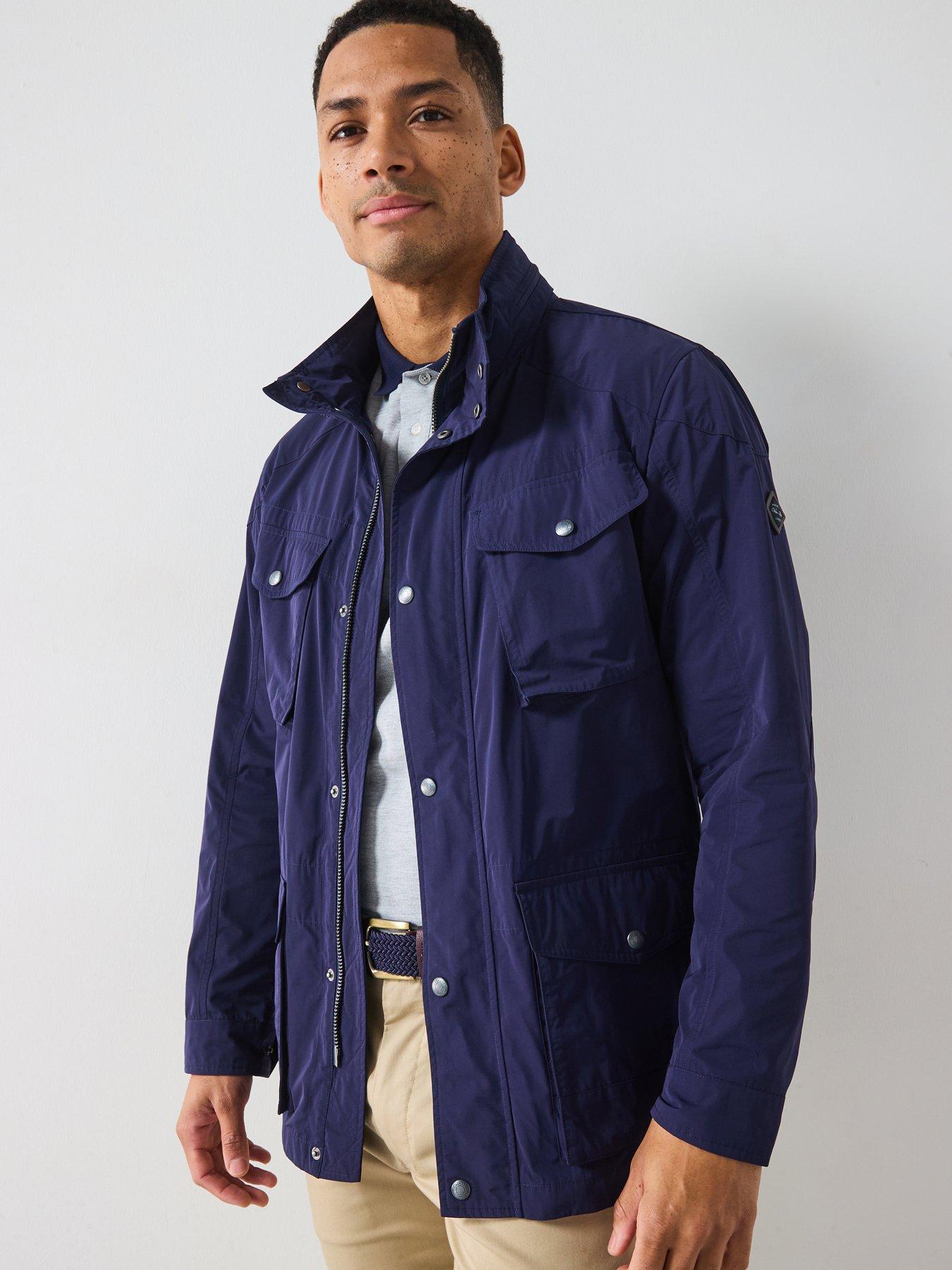 undefined Velospeed Mid Length Jacket - Navy