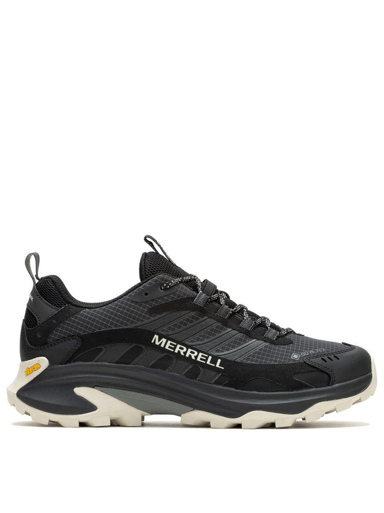 Merrell Mens Moab Speed Goretex hiking Shoes - Black