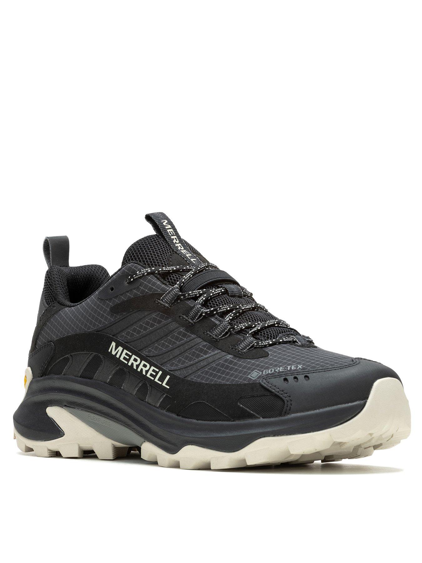Image 2 of 7 of Merrell Mens Moab Speed Goretex hiking Shoes - Black