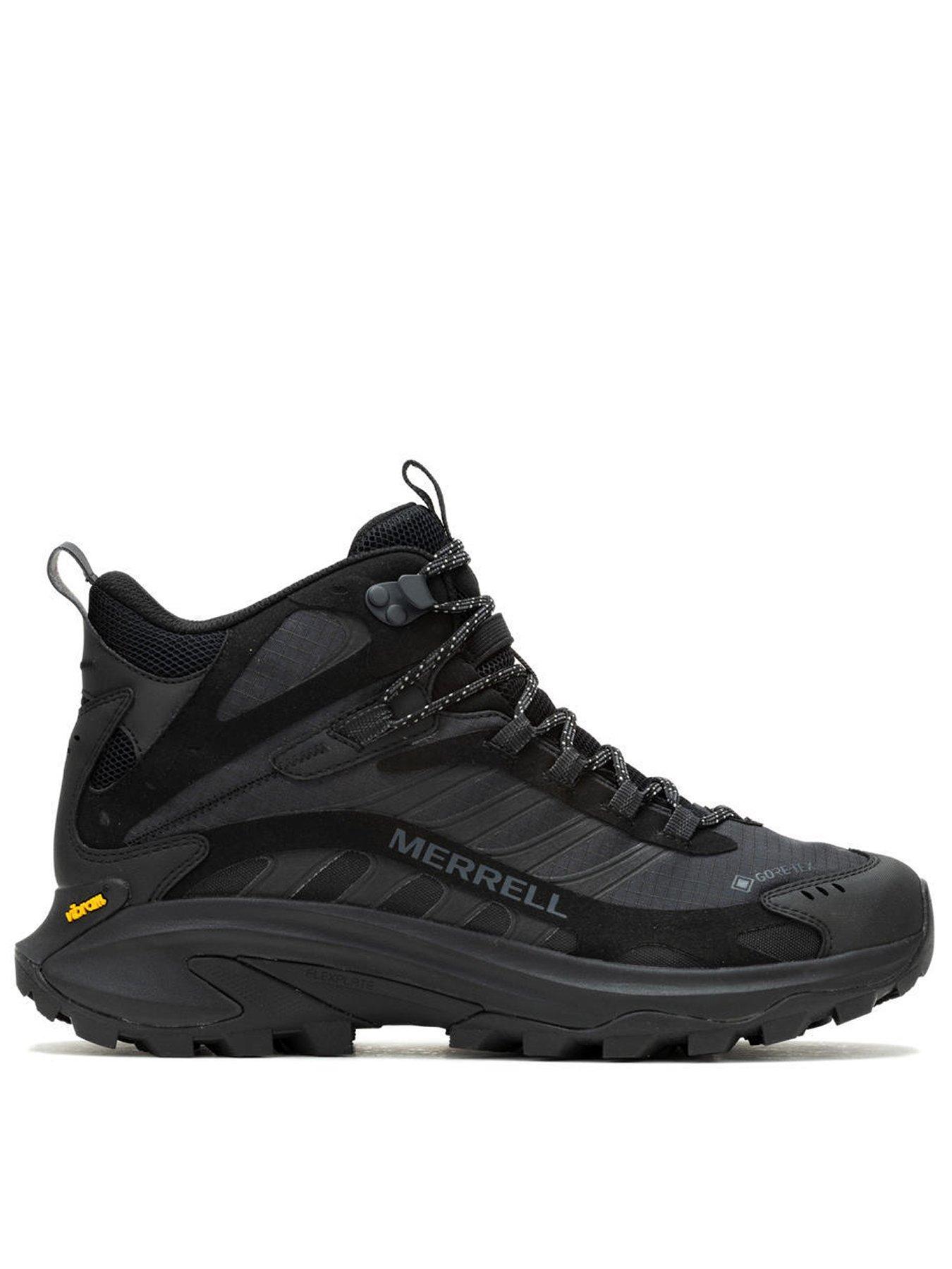 Merrell Mens Hiking X Ultra 360 Goretex Mid Boots - Black