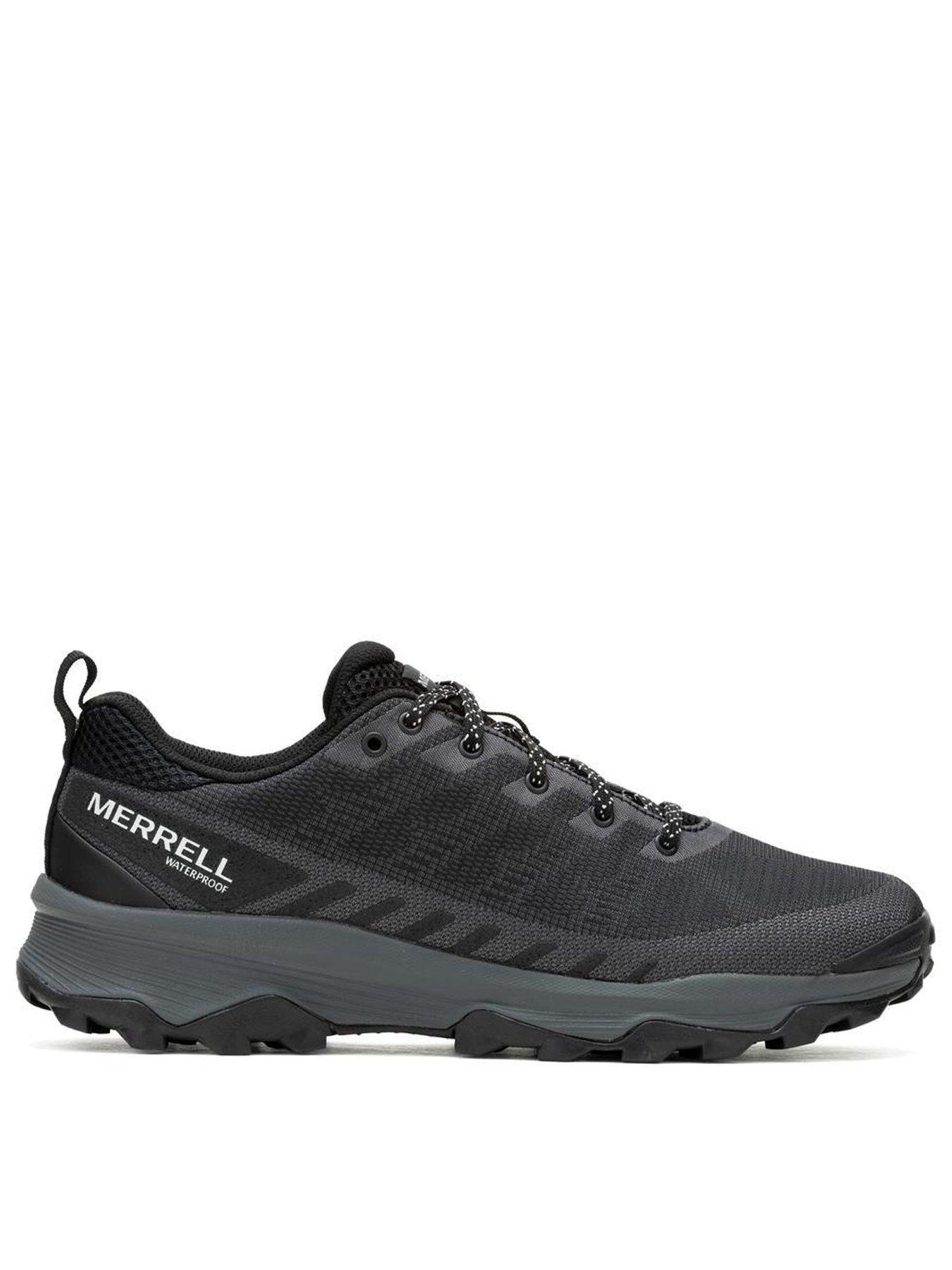 undefined Mens Speed Waterproof Walking Shoes - Black