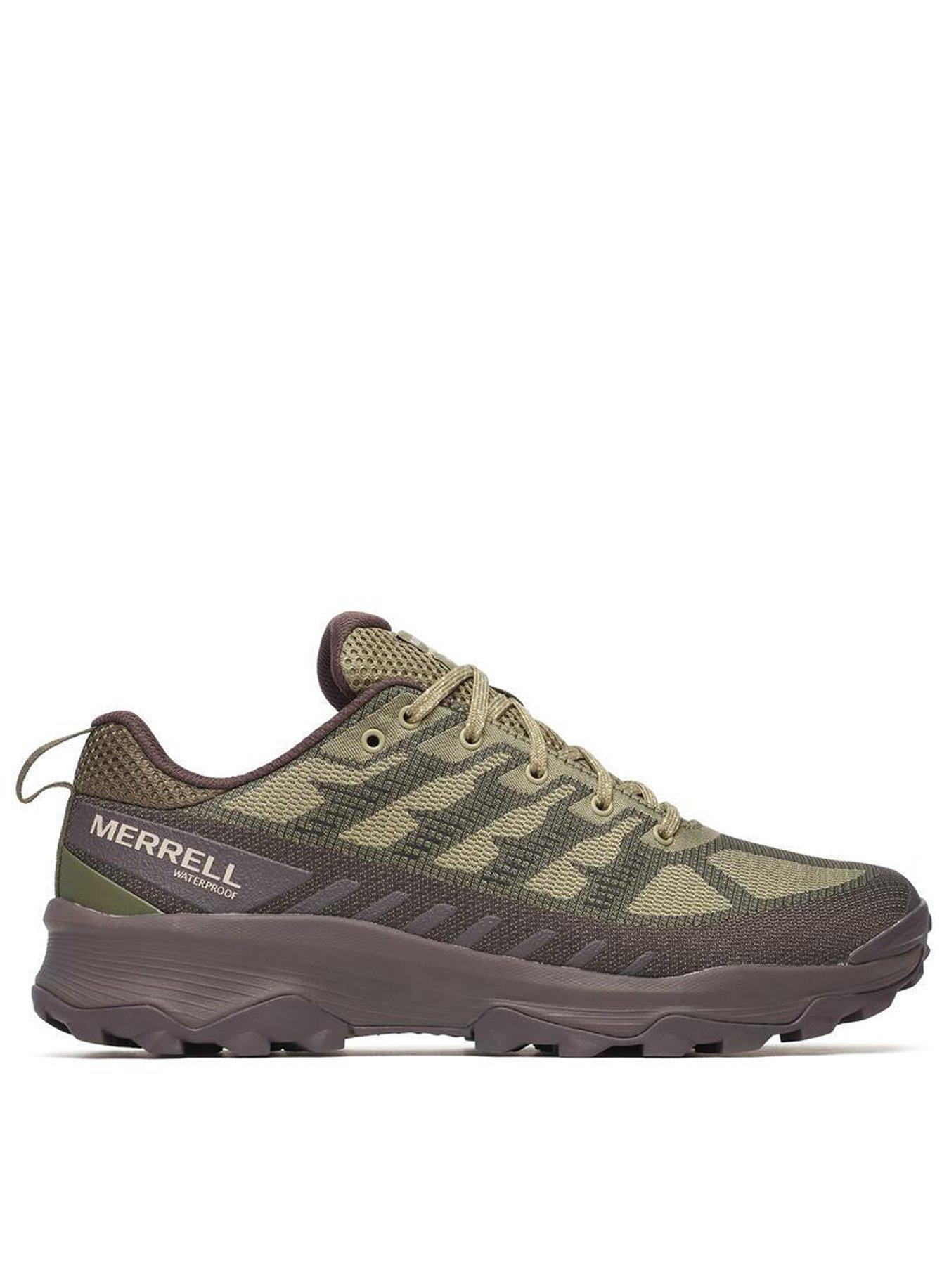Merrell Mens Speed Waterproof Hiking Shoes - Grey