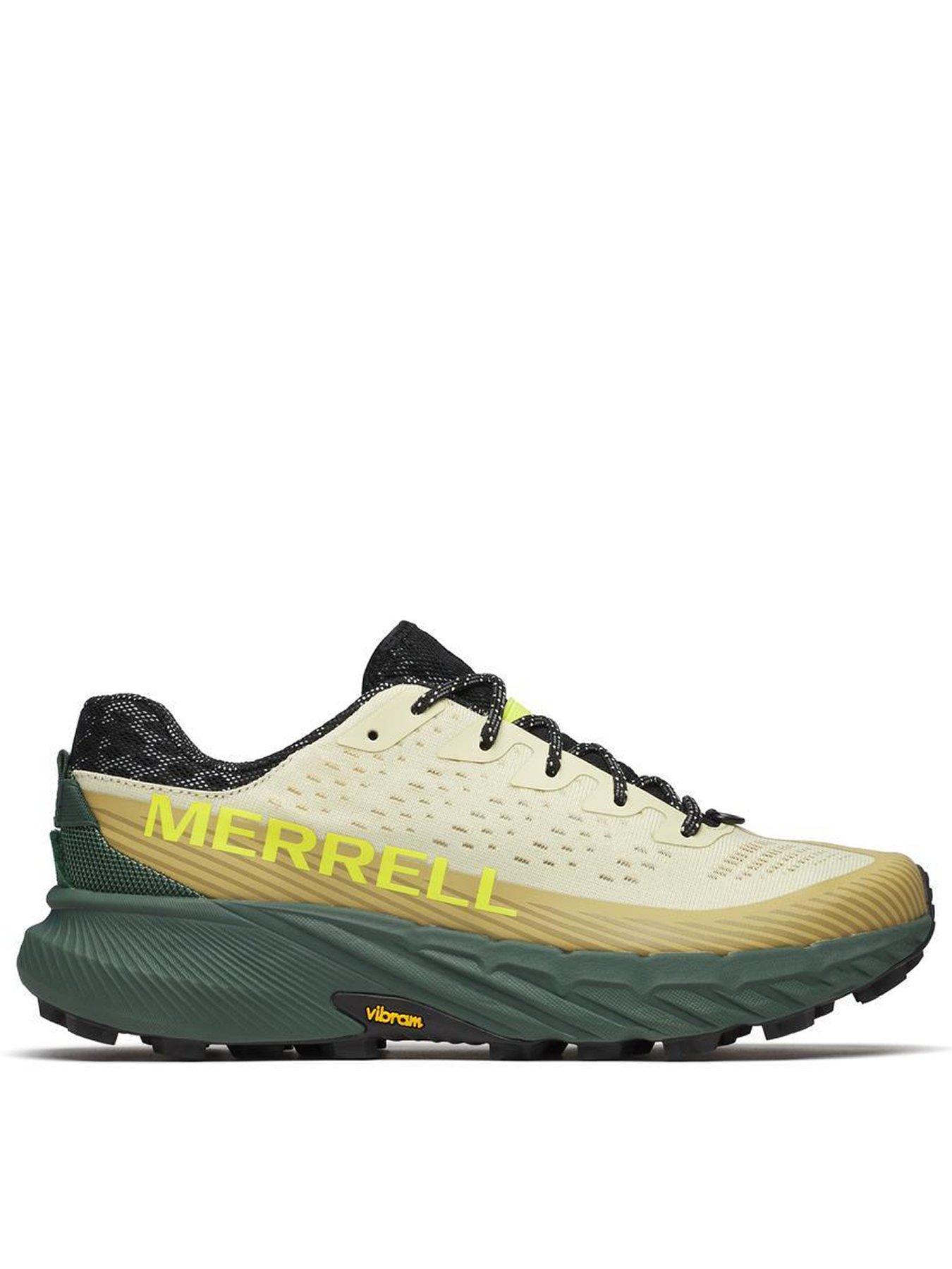 Merrell Men's Agility Peak 5 Trail Running Shoes- Beige