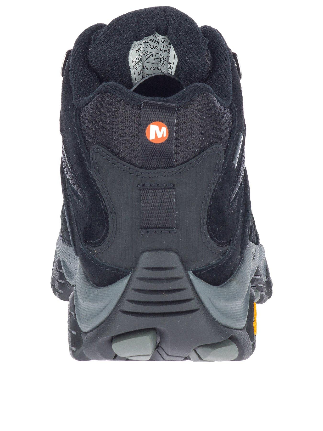 Image 2 of 6 of Merrell Womens Moab Mid Goretex Hiking Boots - Black