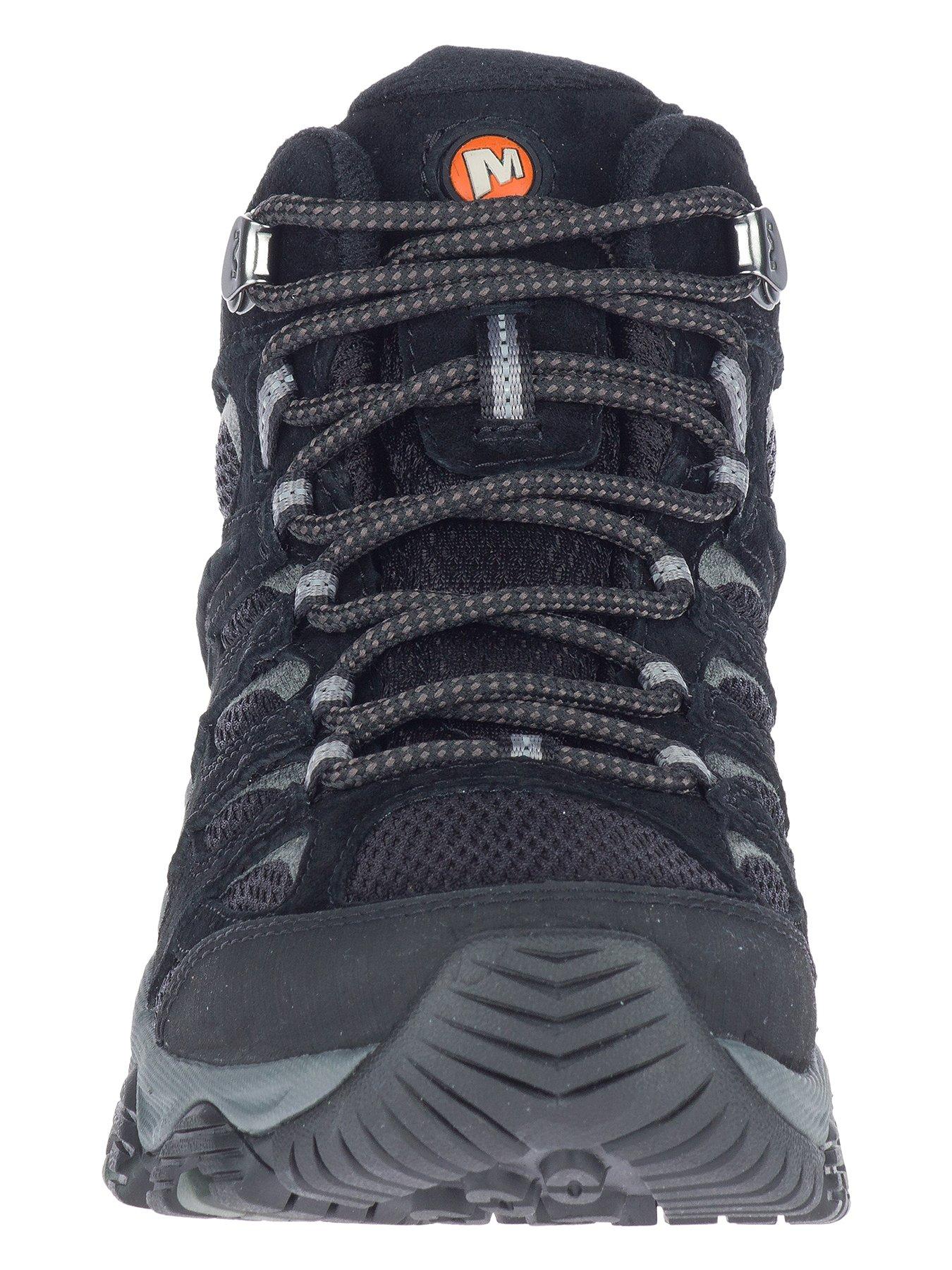 Image 3 of 6 of Merrell Womens Moab Mid Goretex Hiking Boots - Black