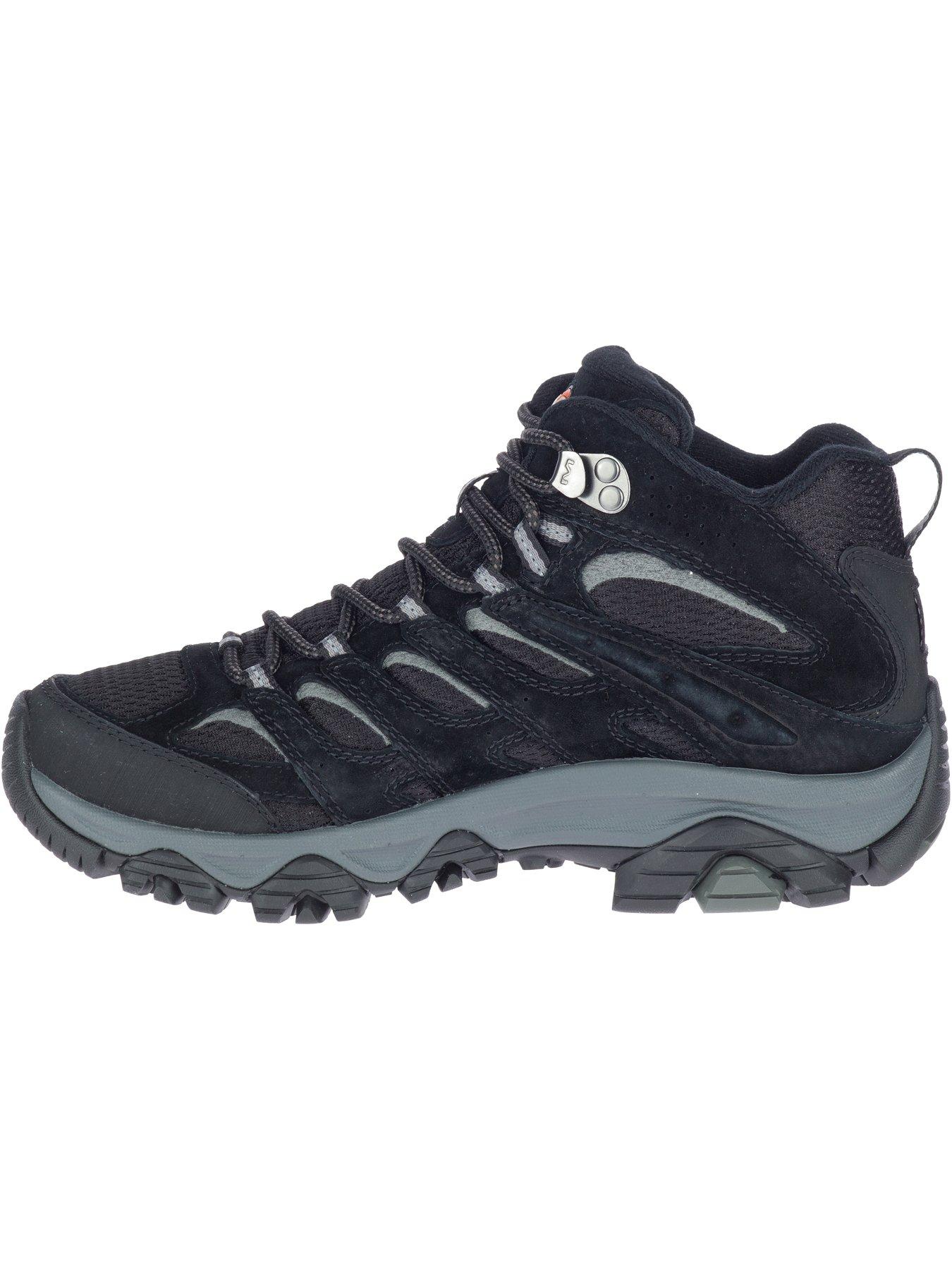 Image 5 of 6 of Merrell Womens Moab Mid Goretex Hiking Boots - Black
