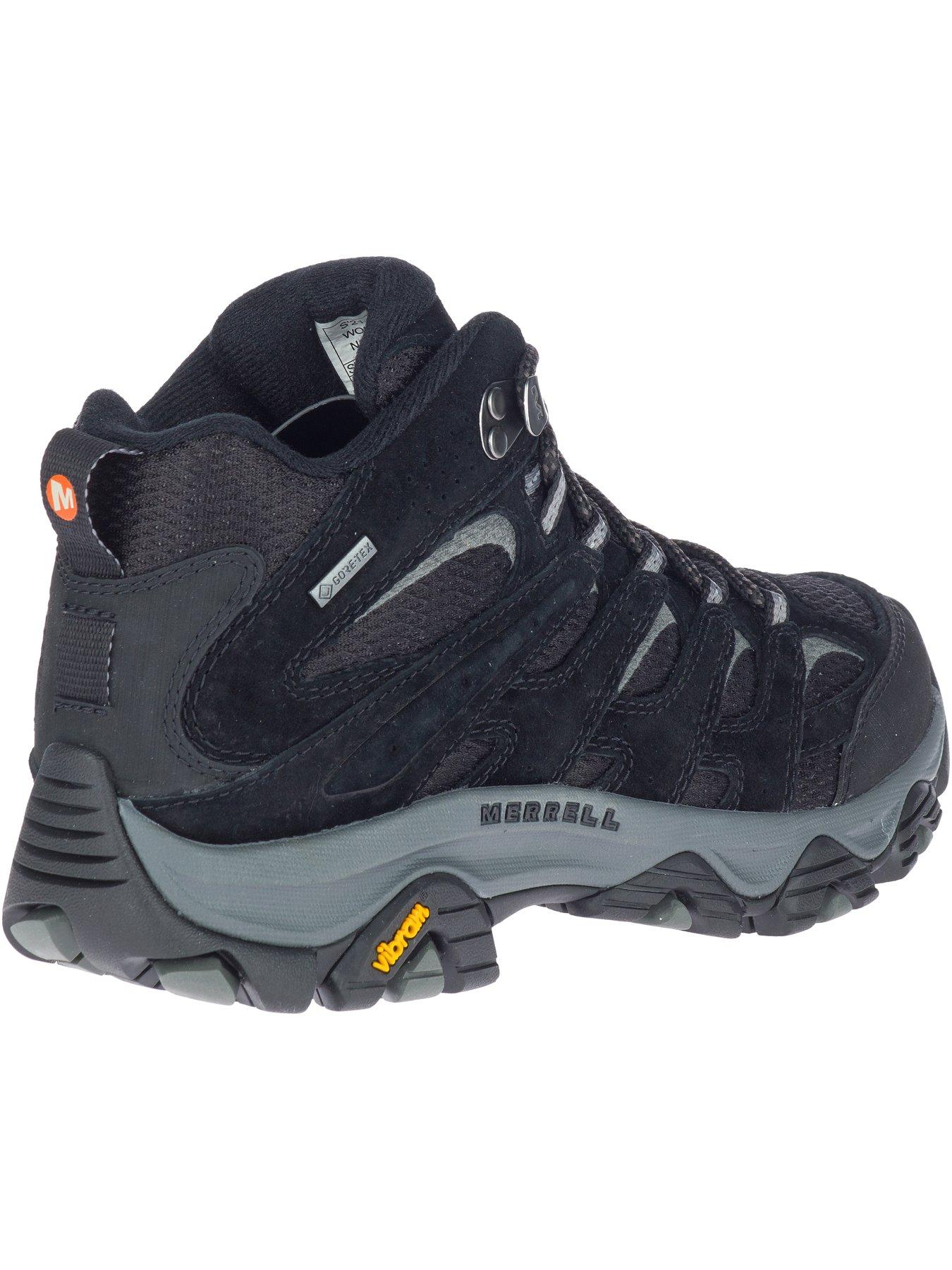 Image 6 of 6 of Merrell Womens Moab Mid Goretex Hiking Boots - Black