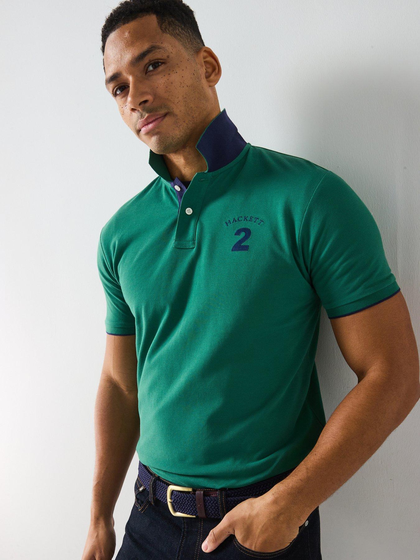 undefined Heritage Number Polo Shirt - Dark Green