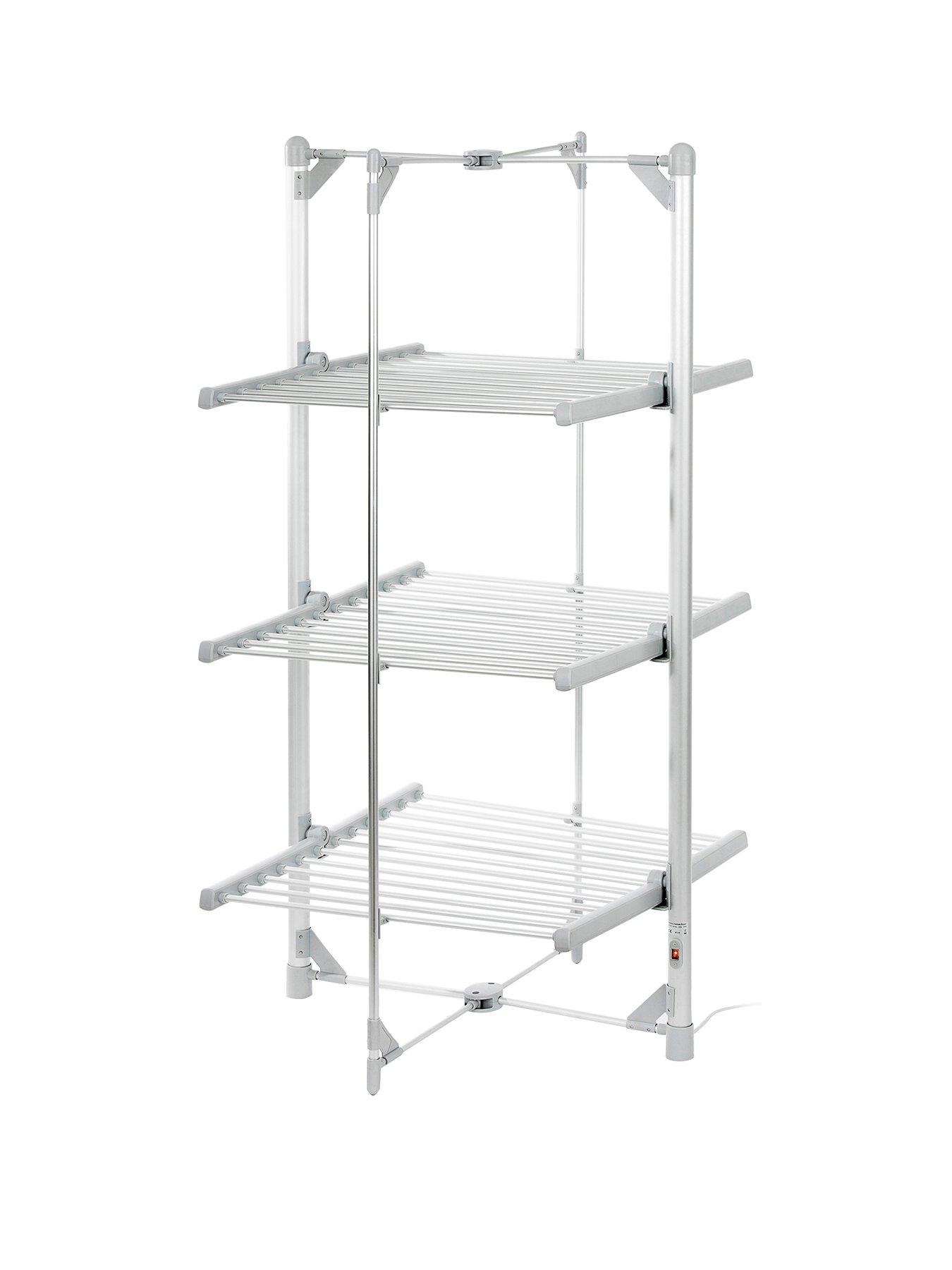 Product photograph of Daewoo 3 Tier Heated Airer from very.co.uk