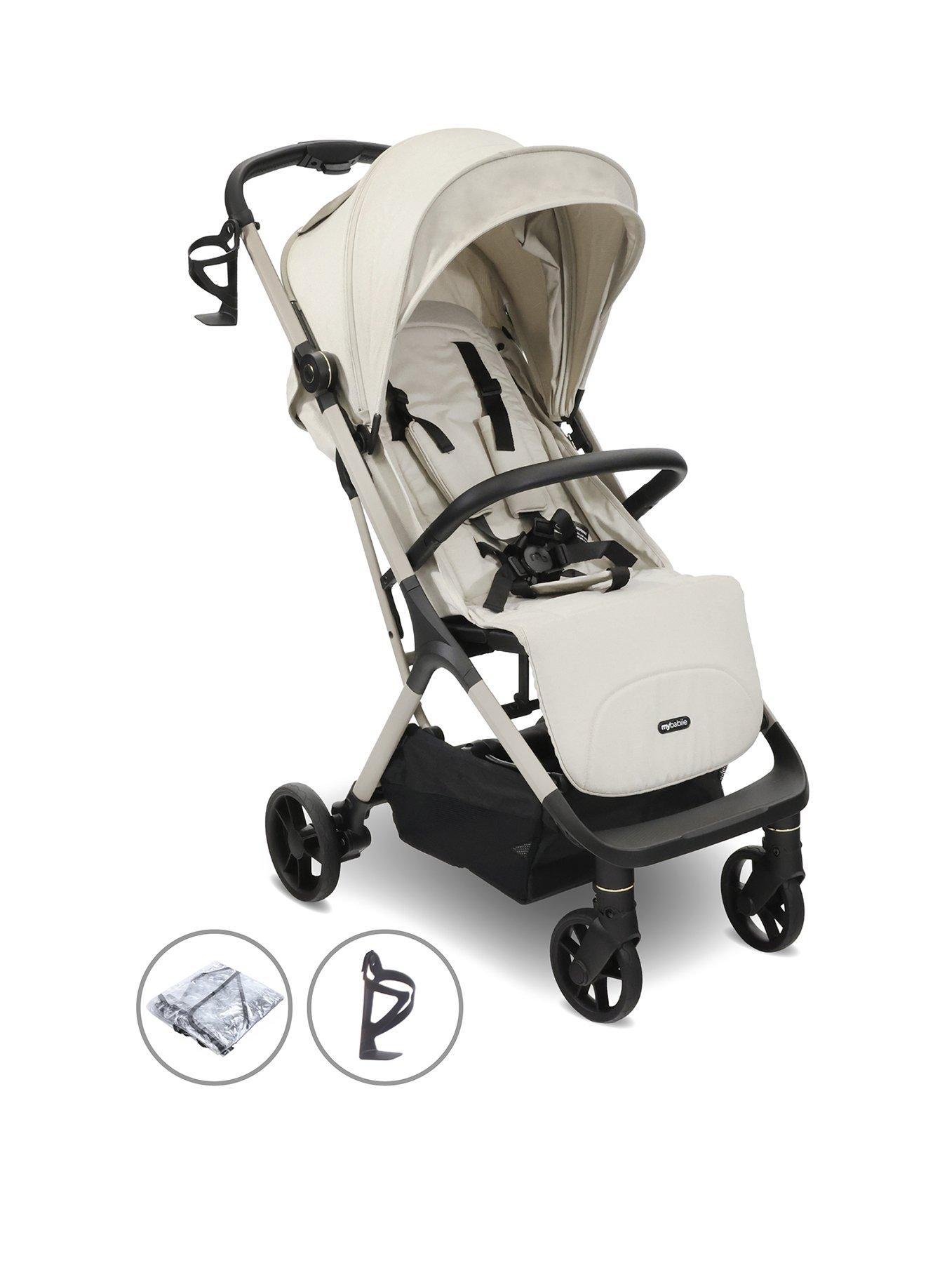 My Babiie MBX7 Ivory Compact Stroller