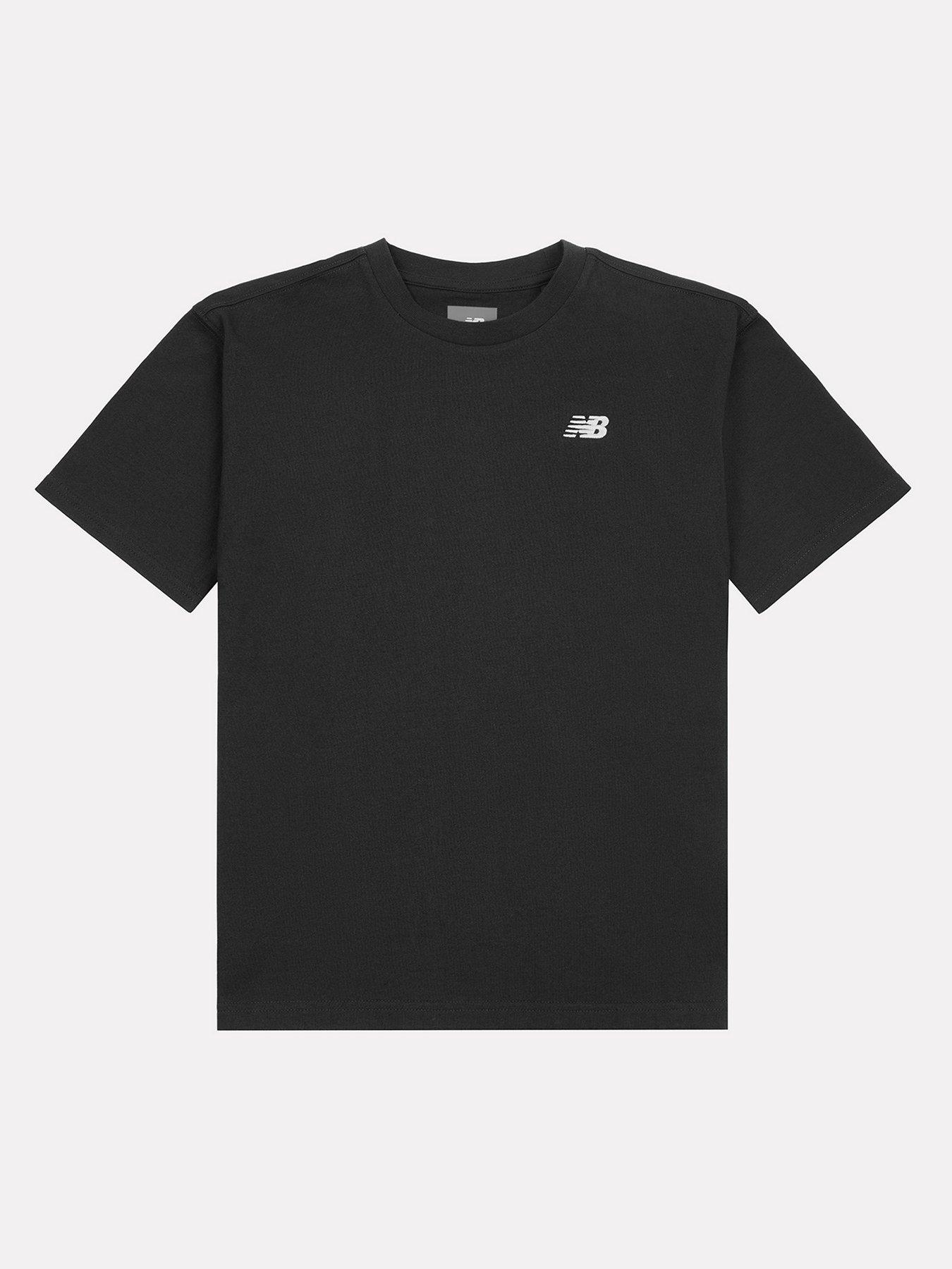 undefined Junior Boys Jersey Small Logo Tee - Black
