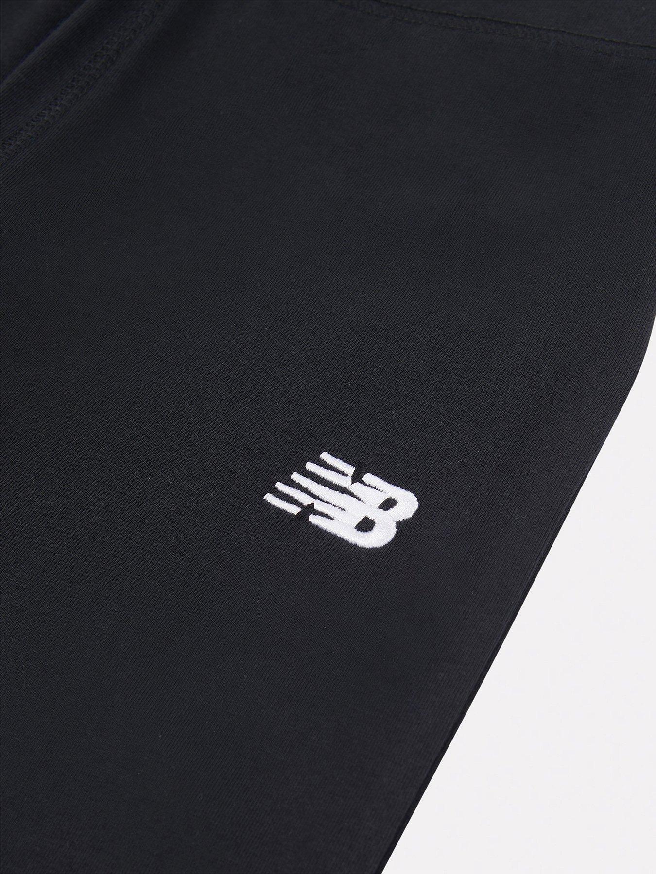 Image 3 of 3 of New Balance Junior Girls Small Logo Flare Legging - Black