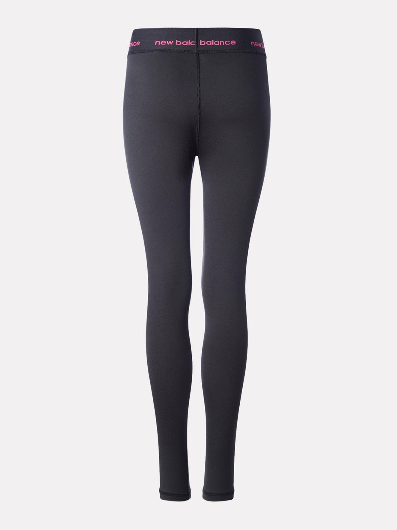 Image 2 of 4 of New Balance Junior Girls High Rise Legging - Black