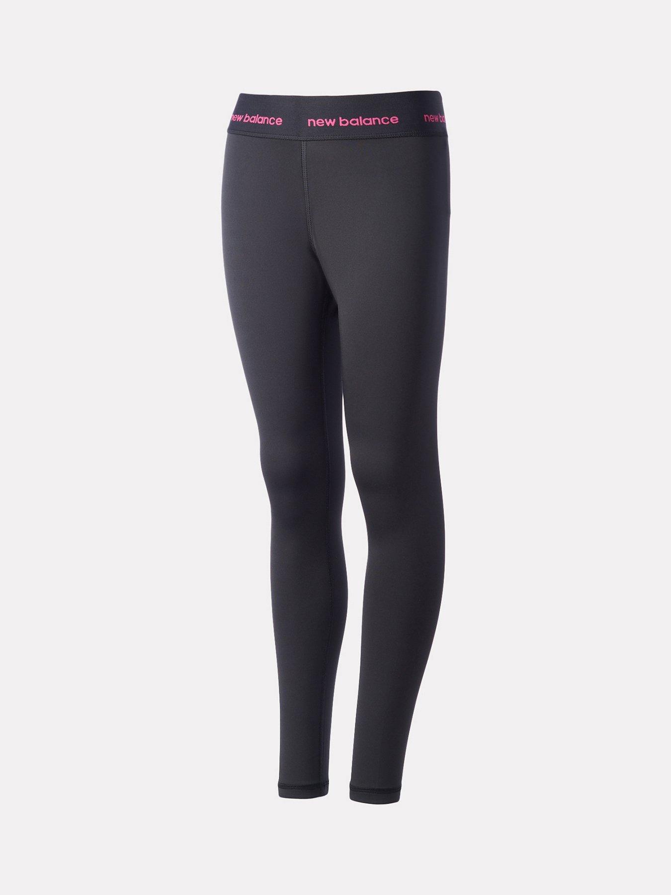 Image 3 of 4 of New Balance Junior Girls High Rise Legging - Black