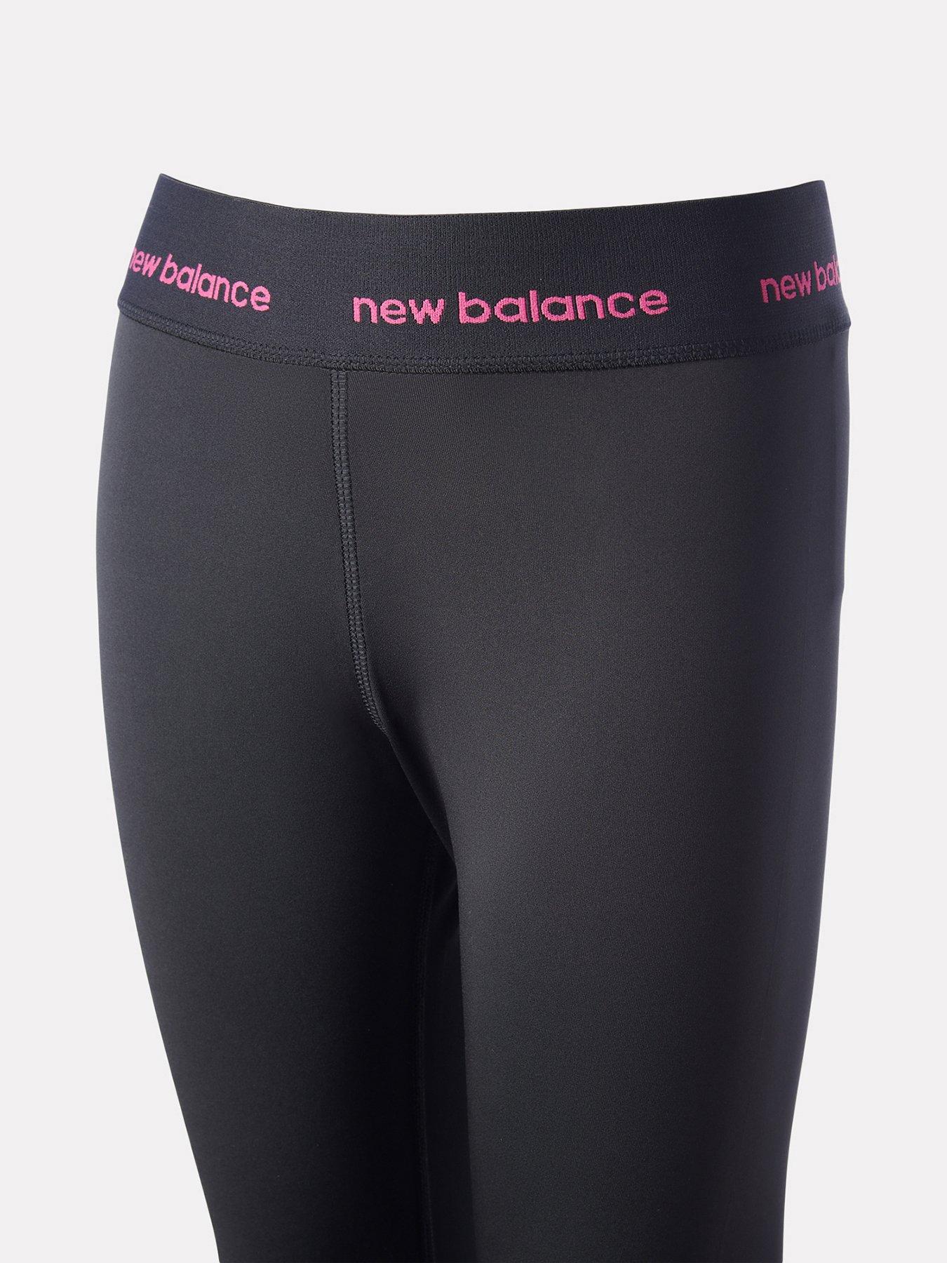 Image 4 of 4 of New Balance Junior Girls High Rise Legging - Black