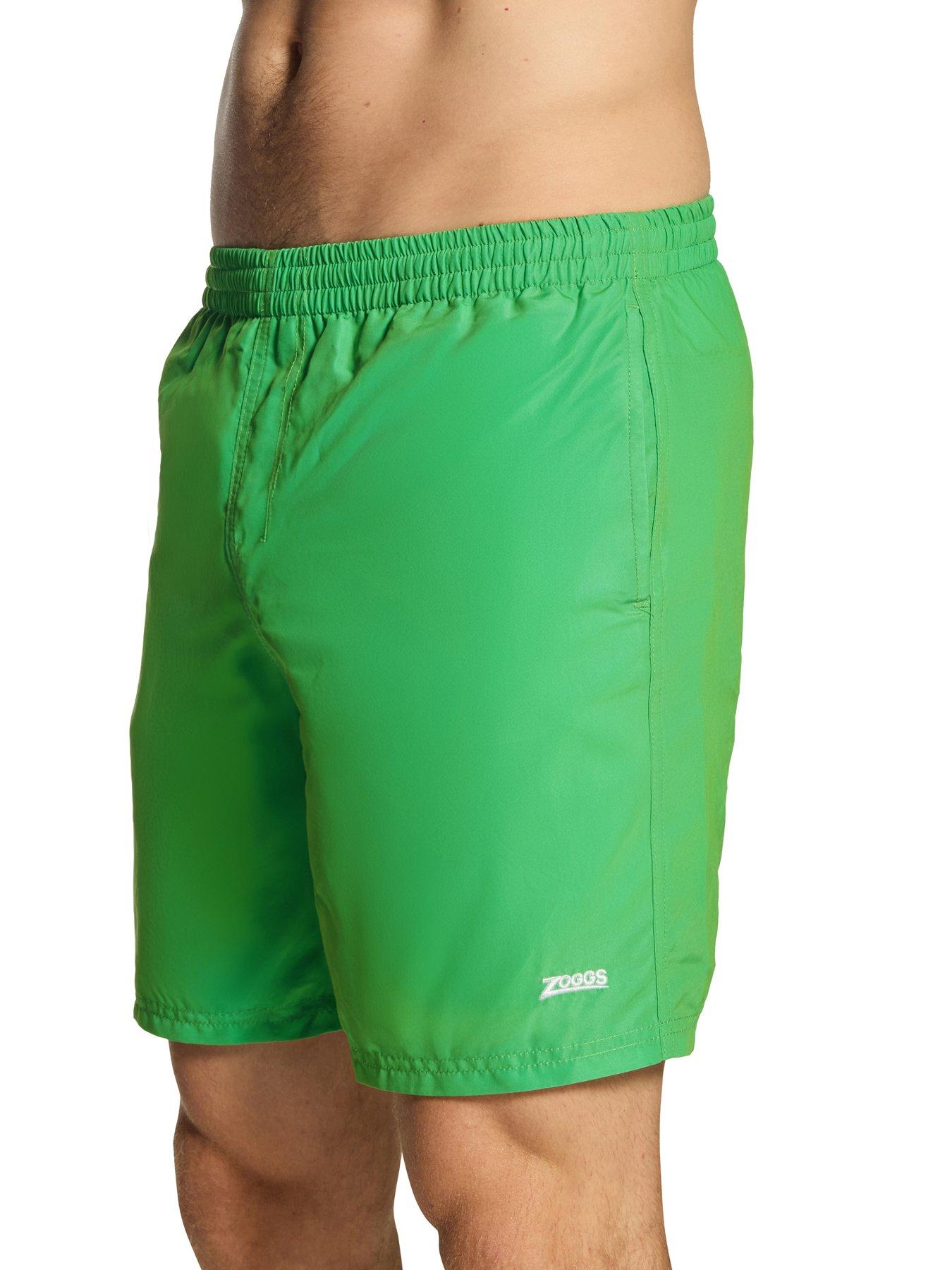 Image 4 of 4 of Zoggs Men's Essentials Penrith &nbsp;17 Inch Shorts - Green