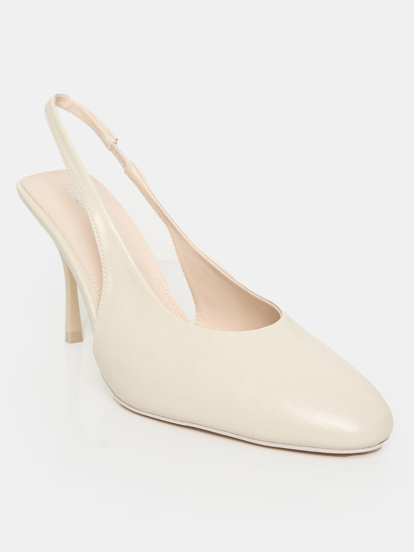 Image 2 of 4 of Public Desire Tilapia Slingback - Cream