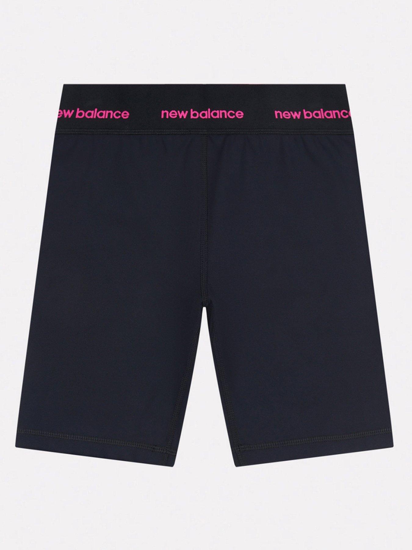undefined Junior Girls High Rise Cycling Short - Black
