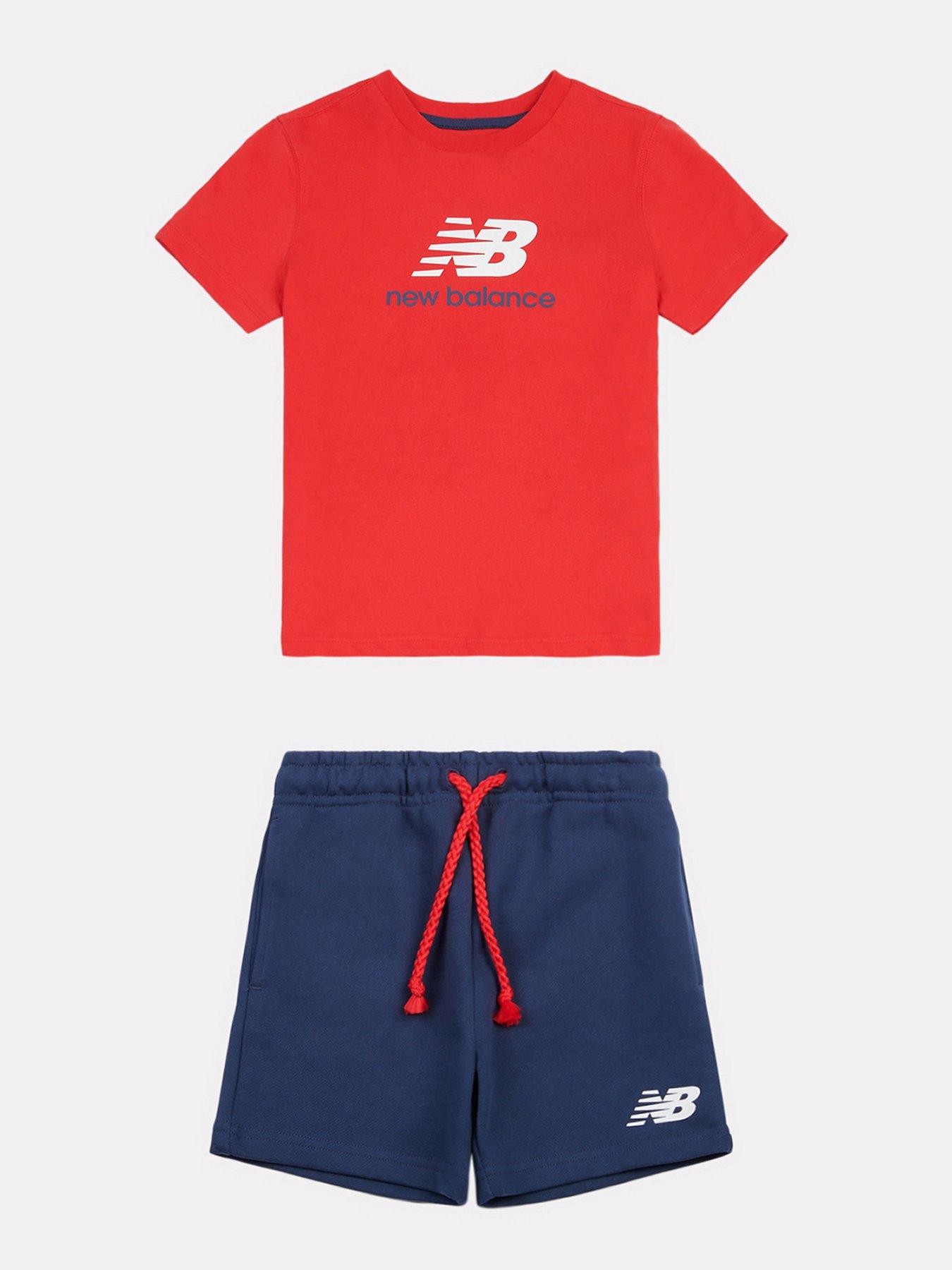 undefined Kids Jersey Tee and Short Set - Red