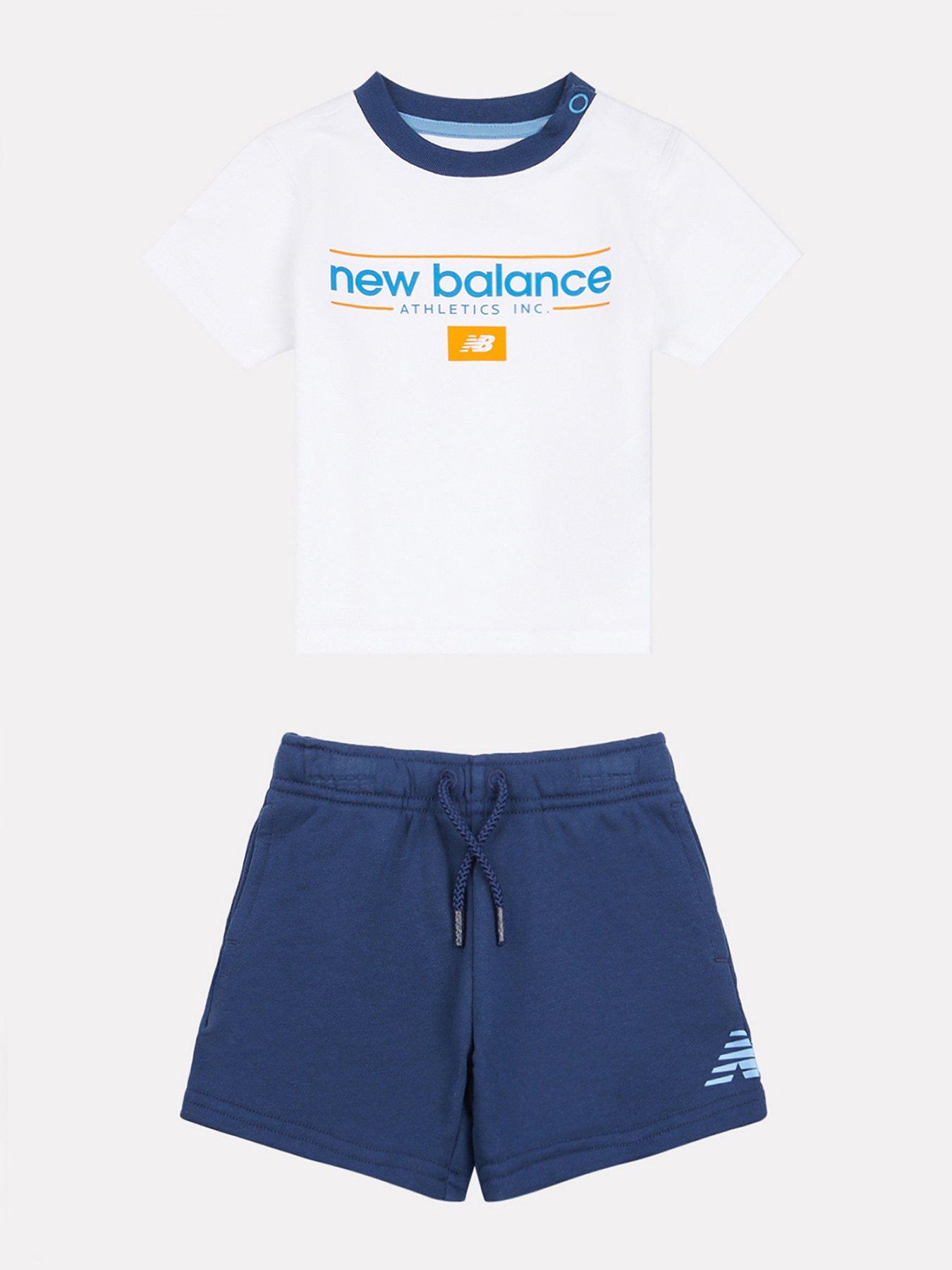 undefined Kids Athletics Tee and Short Set - White