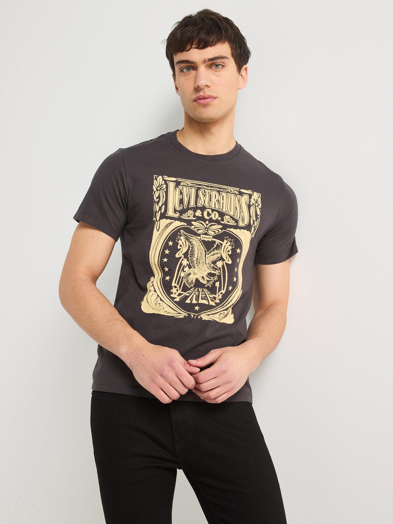 undefined Graphic Crewneck T-Shirt - Black