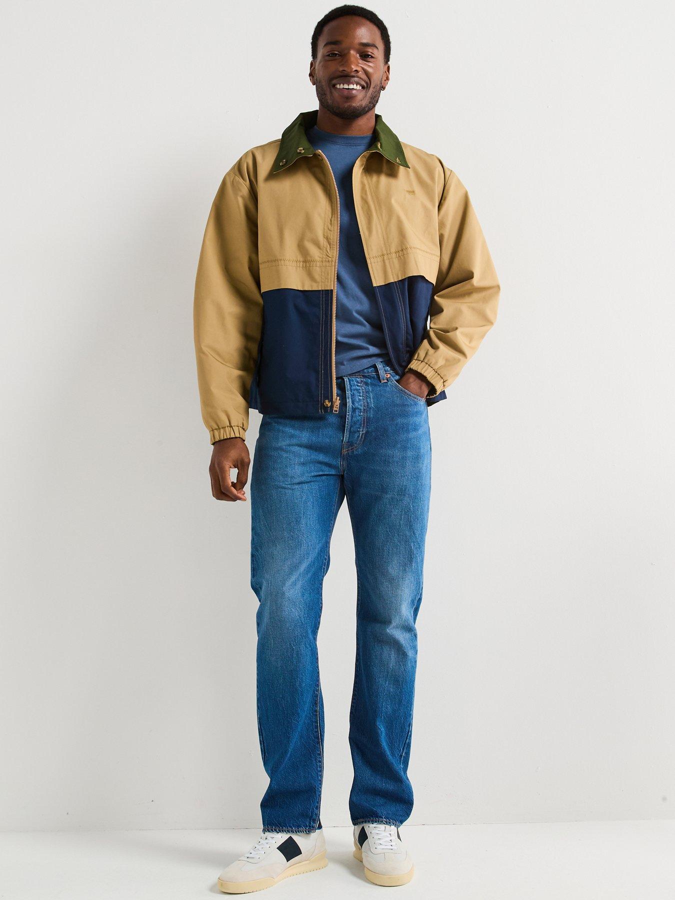 Image 5 of 6 of Levi's Lightweight Canvas Jacket- Beige
