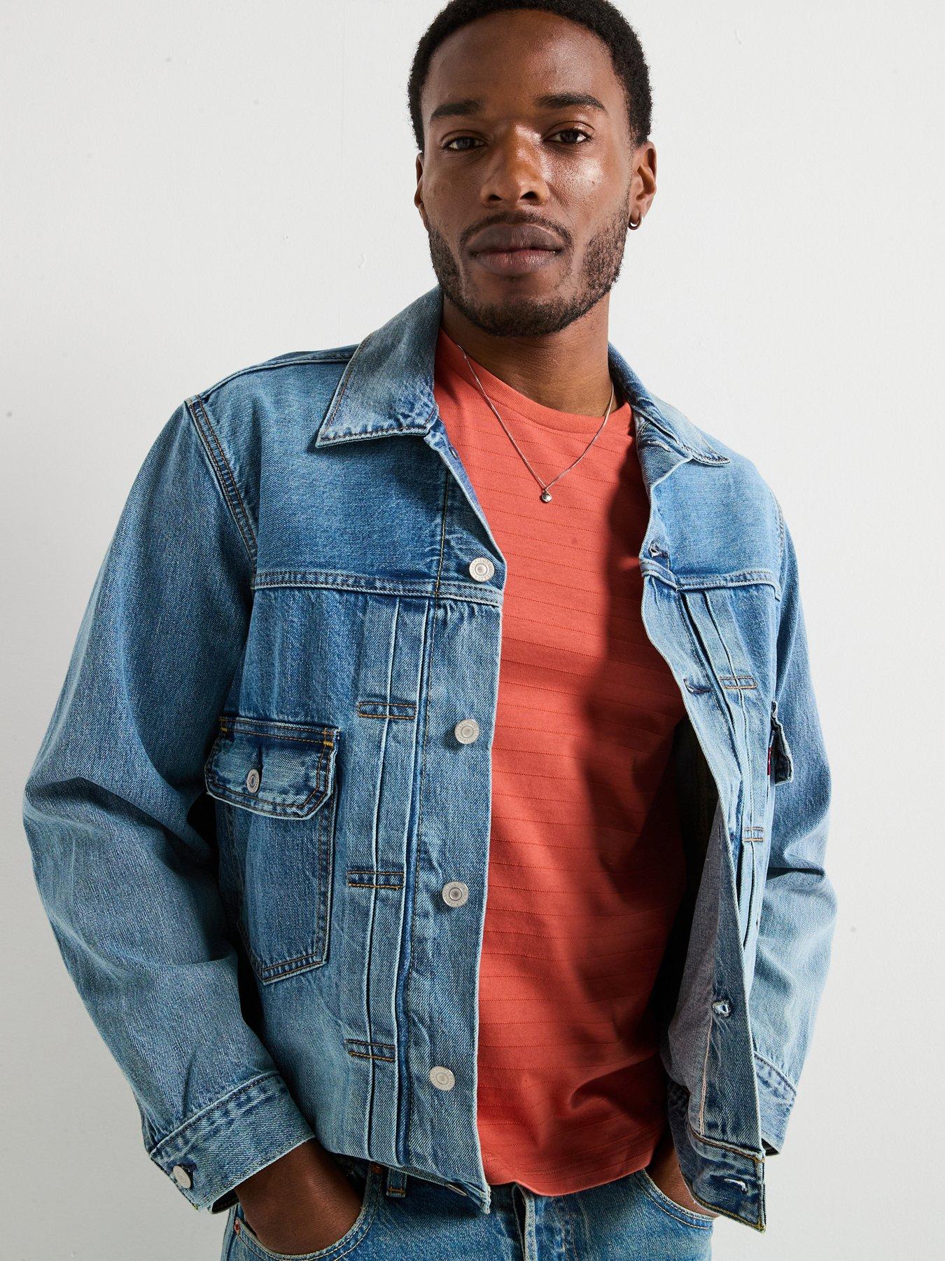 undefined Denim Trucker Jacket- Blue