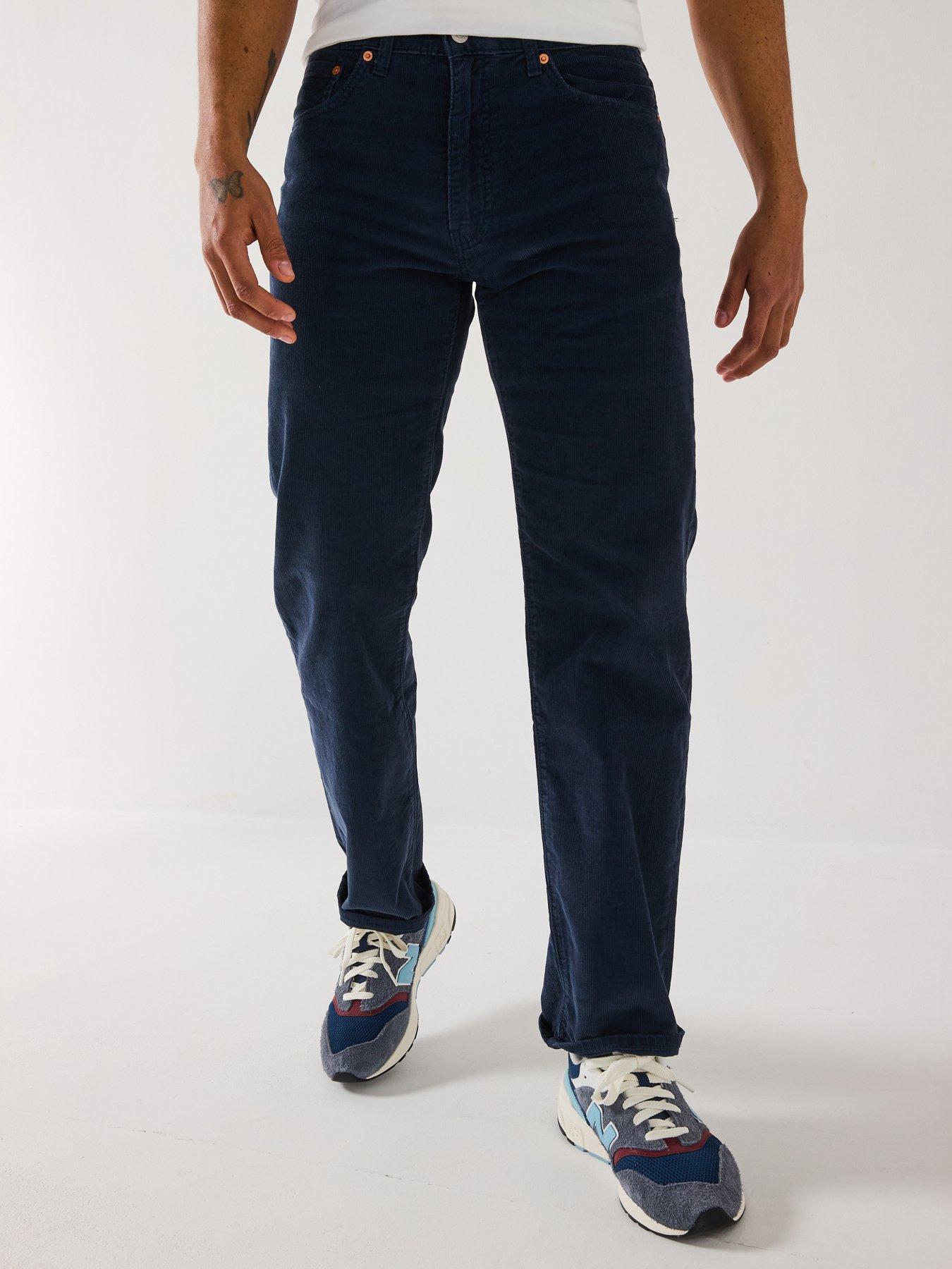 undefined 555 Relaxed Straight Fit Jeans - Nightfall Navy - Dark Blue