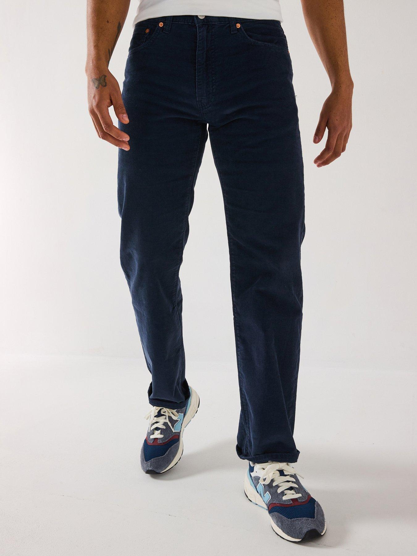 Image 1 of 5 of Levi's 555 Relaxed Straight Fit Jeans - Nightfall Navy - Dark Blue