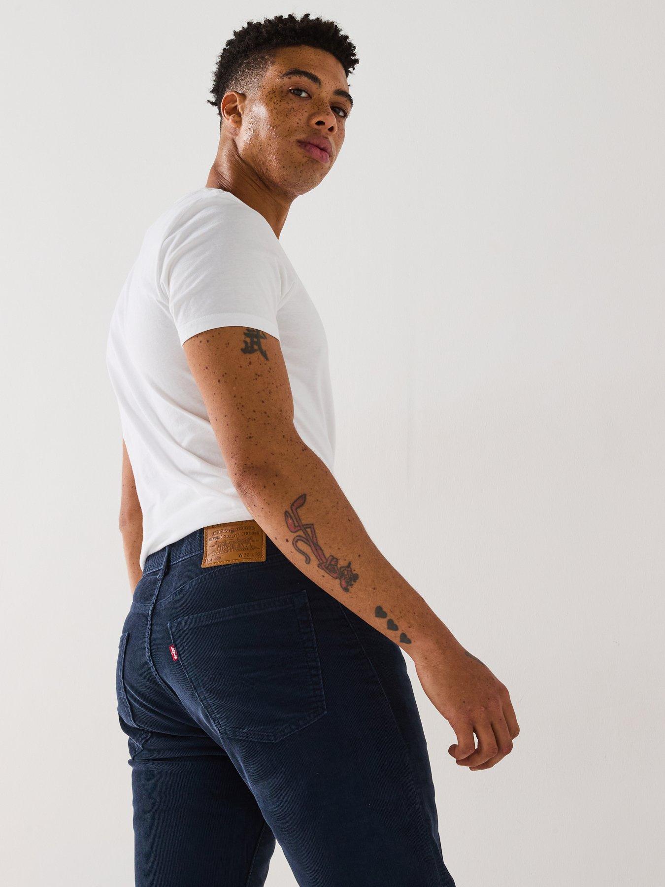 Image 5 of 5 of Levi's 555 Relaxed Straight Fit Jeans - Nightfall Navy - Dark Blue