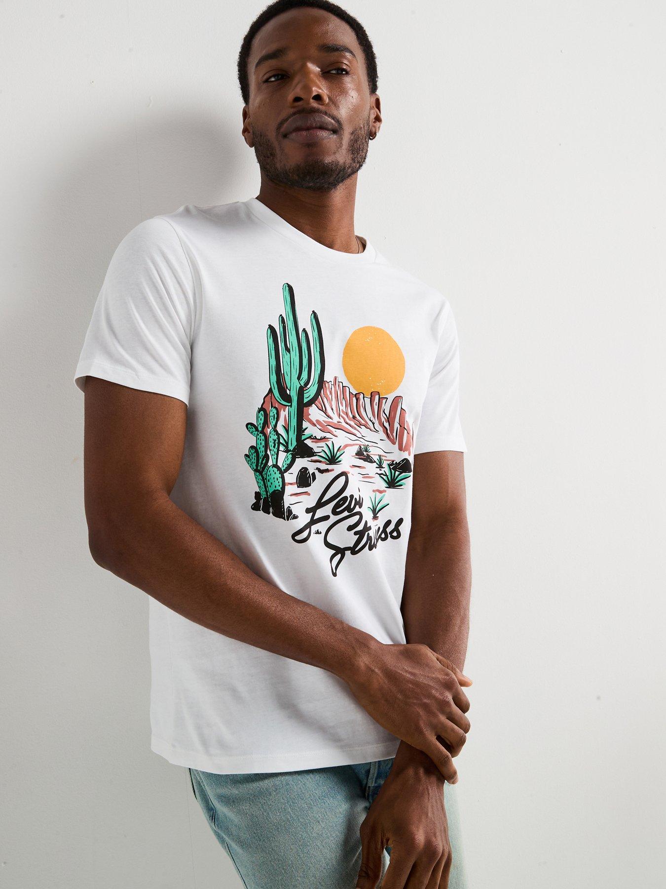 undefined Western Graphic T-shirt- White