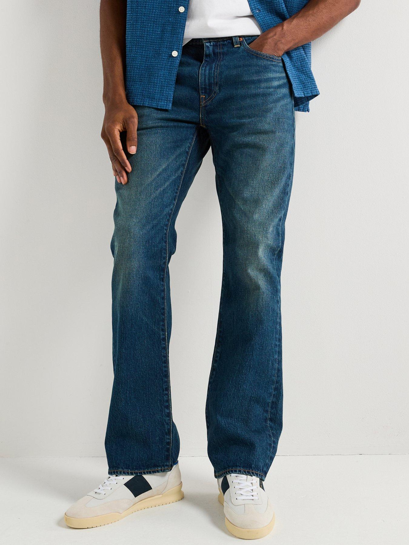 Levi's 527 Slim Fit Bootcut Jeans Worth The Time Blue Very