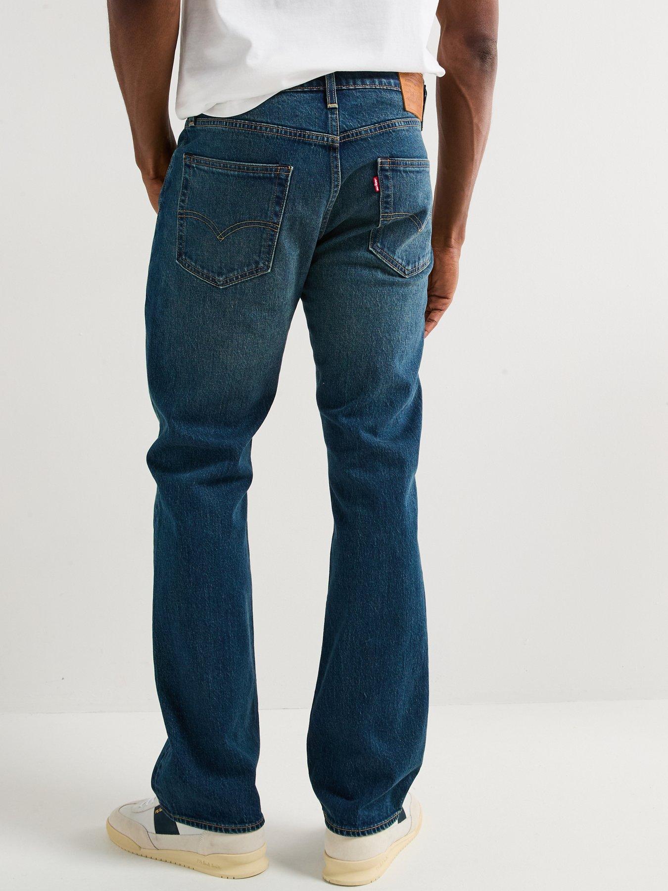 Levi's 527 Slim Fit Bootcut Jeans Worth The Time Blue Very
