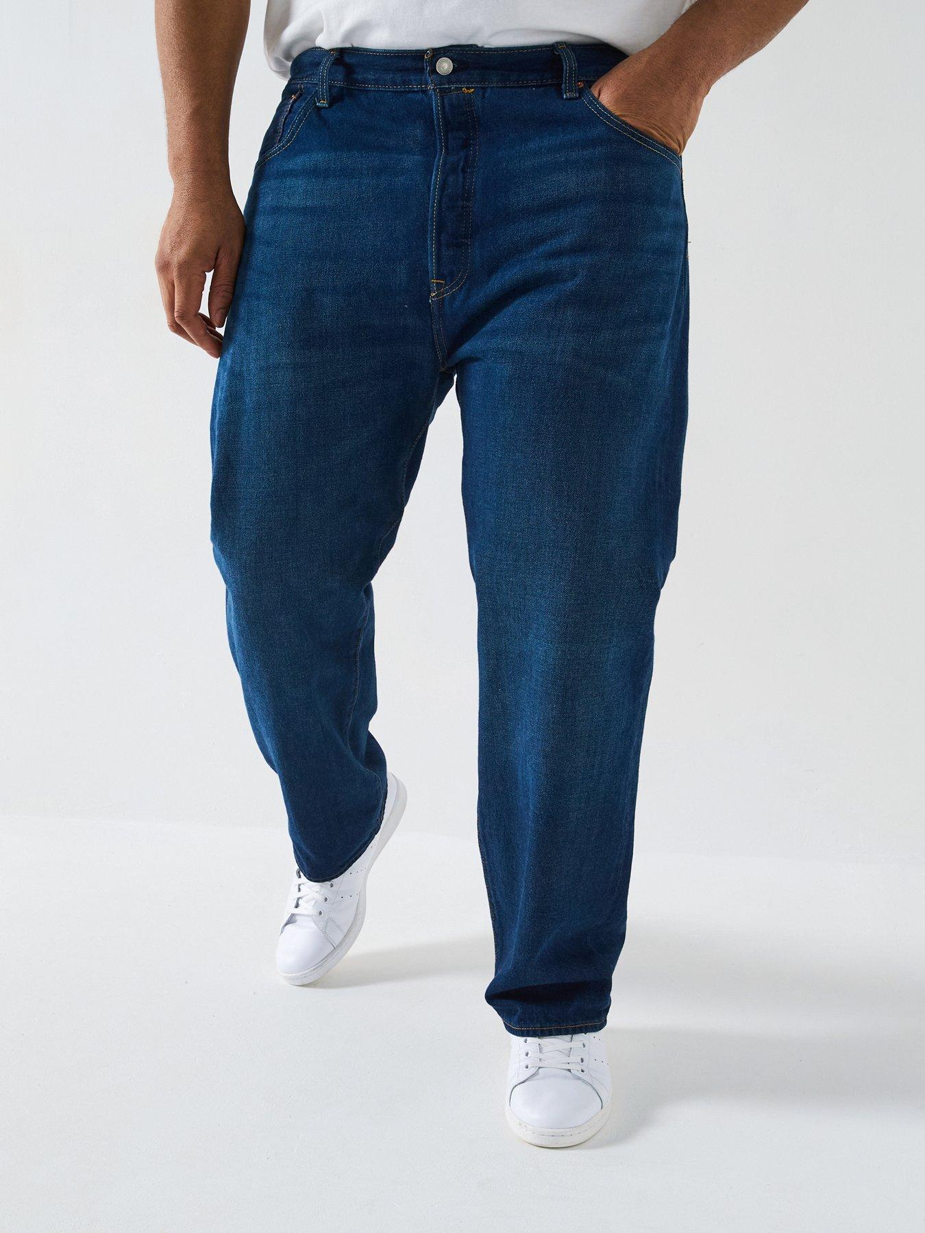 undefined 501 Original Straight Fit Big  &  Tall Jeans - 10ft Over Head - Blue
