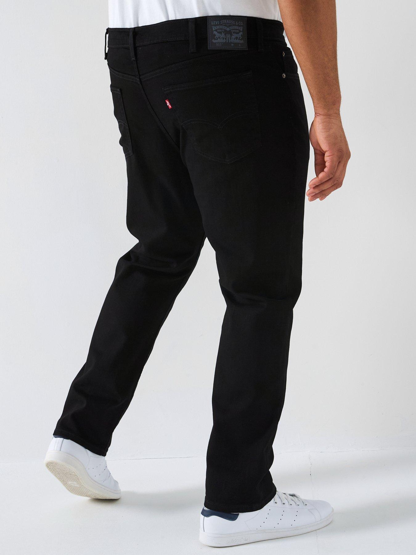 Levi's 511 Slim Fit Big & Tall Jeans - Native Cal - Black | Very