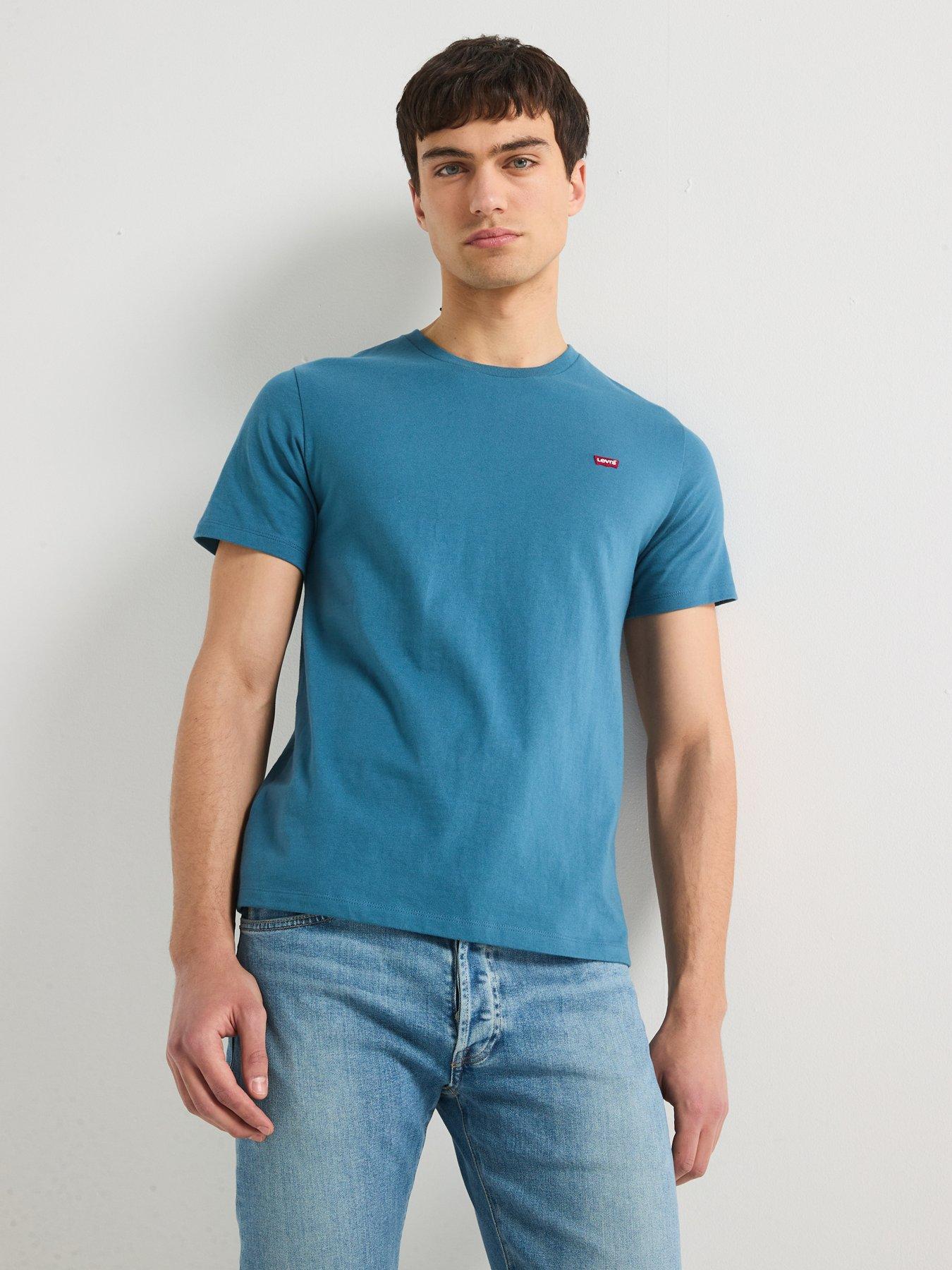 undefined Short Sleeve Original Housemark Logo T-Shirt - Dark Blue