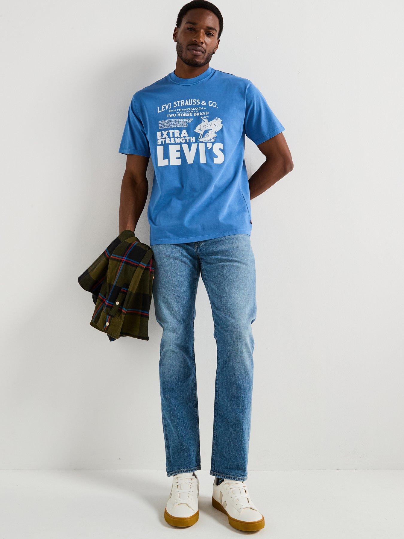 Image 3 of 6 of Levi's Western Graphic T-shirt- Blue